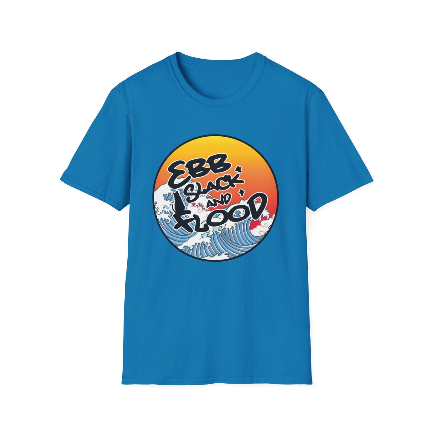 EBB SLACK FLOOD Wave Unisex Softstyle T-Shirt