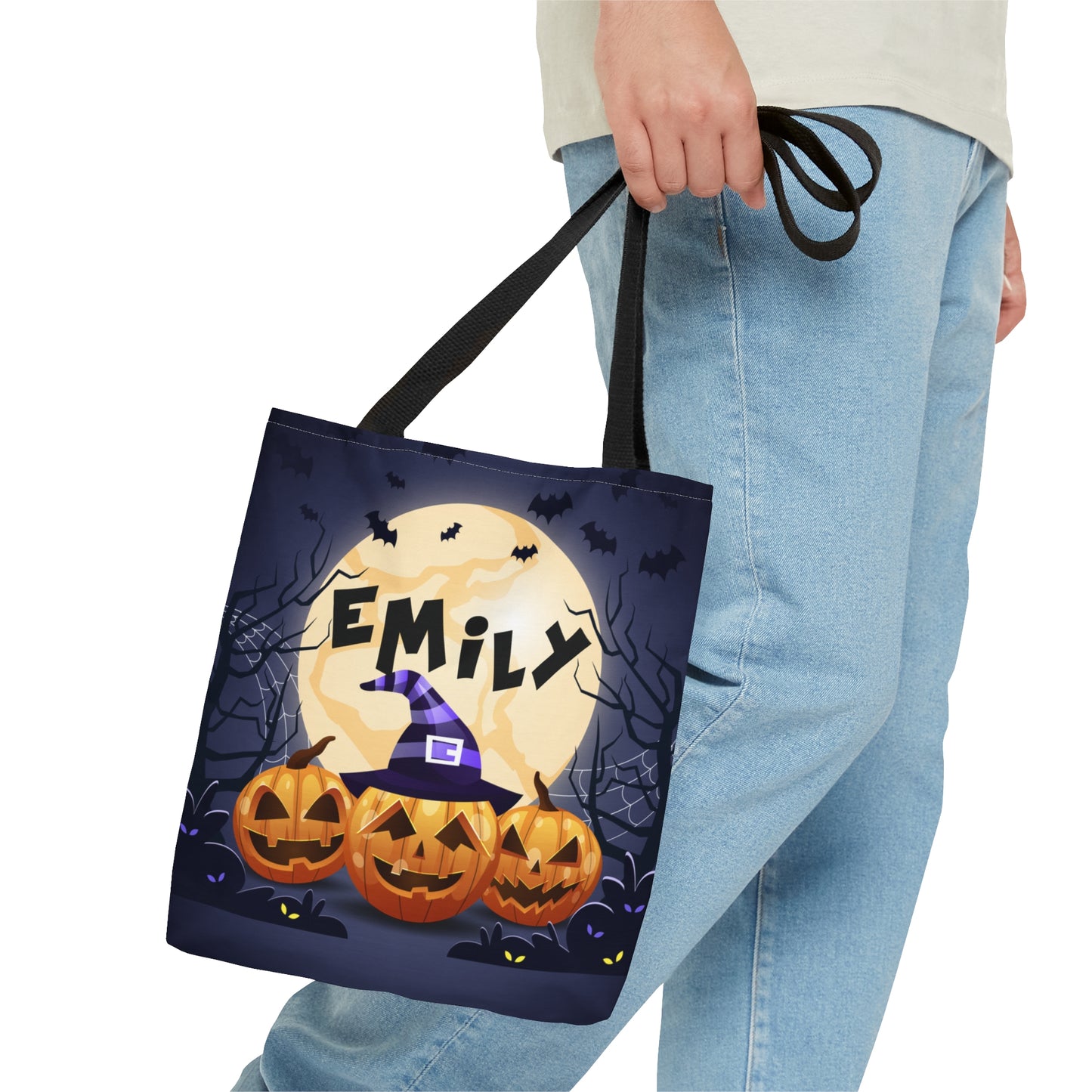 Cute Pumpkins Halloween Tote Bag