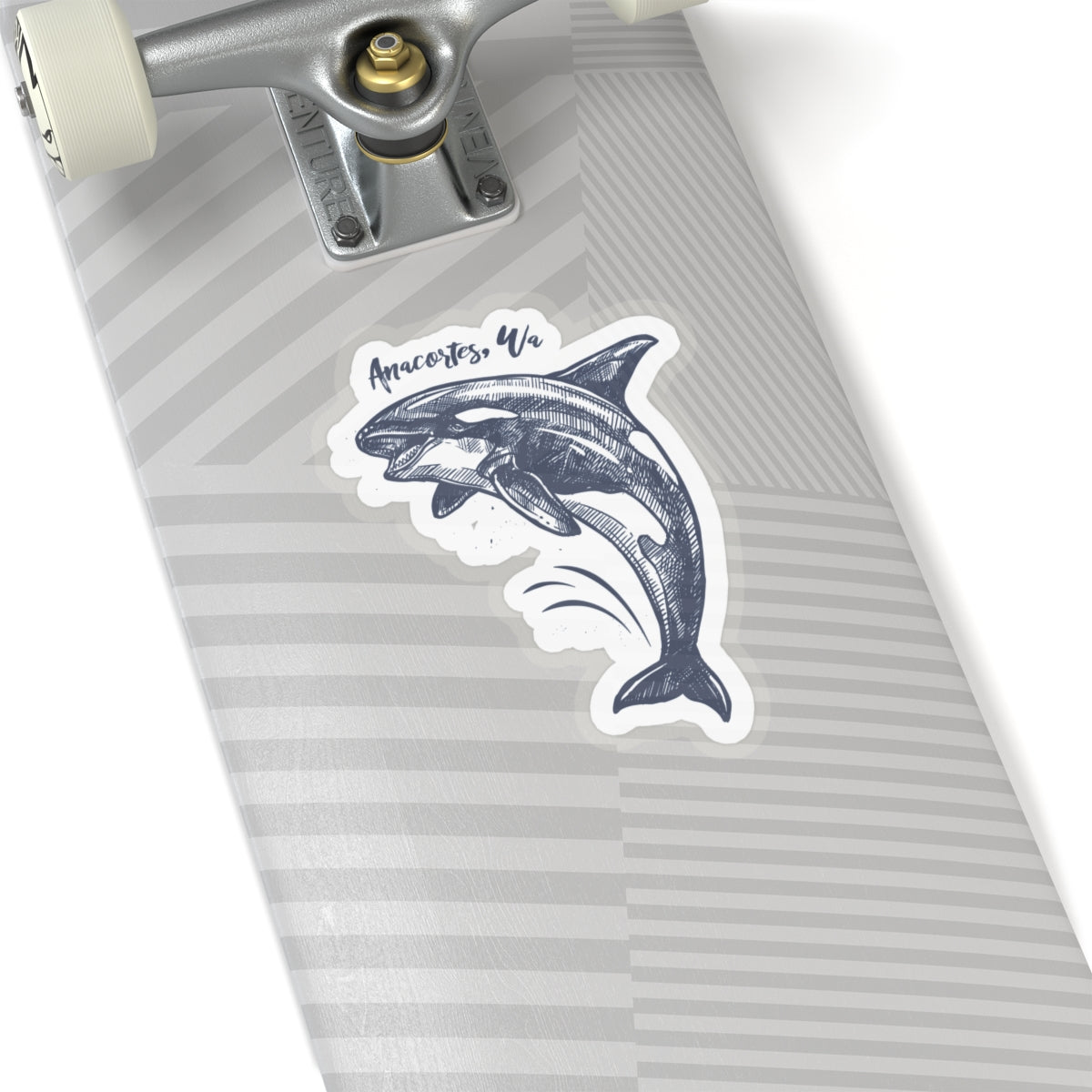Anacortes Orca Sketch Sticker