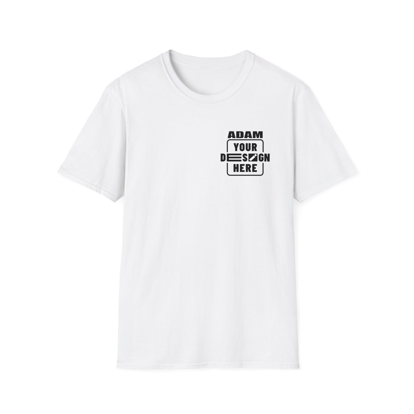ADAM SAMPLE Unisex Softstyle T-Shirt - Gildan 64000