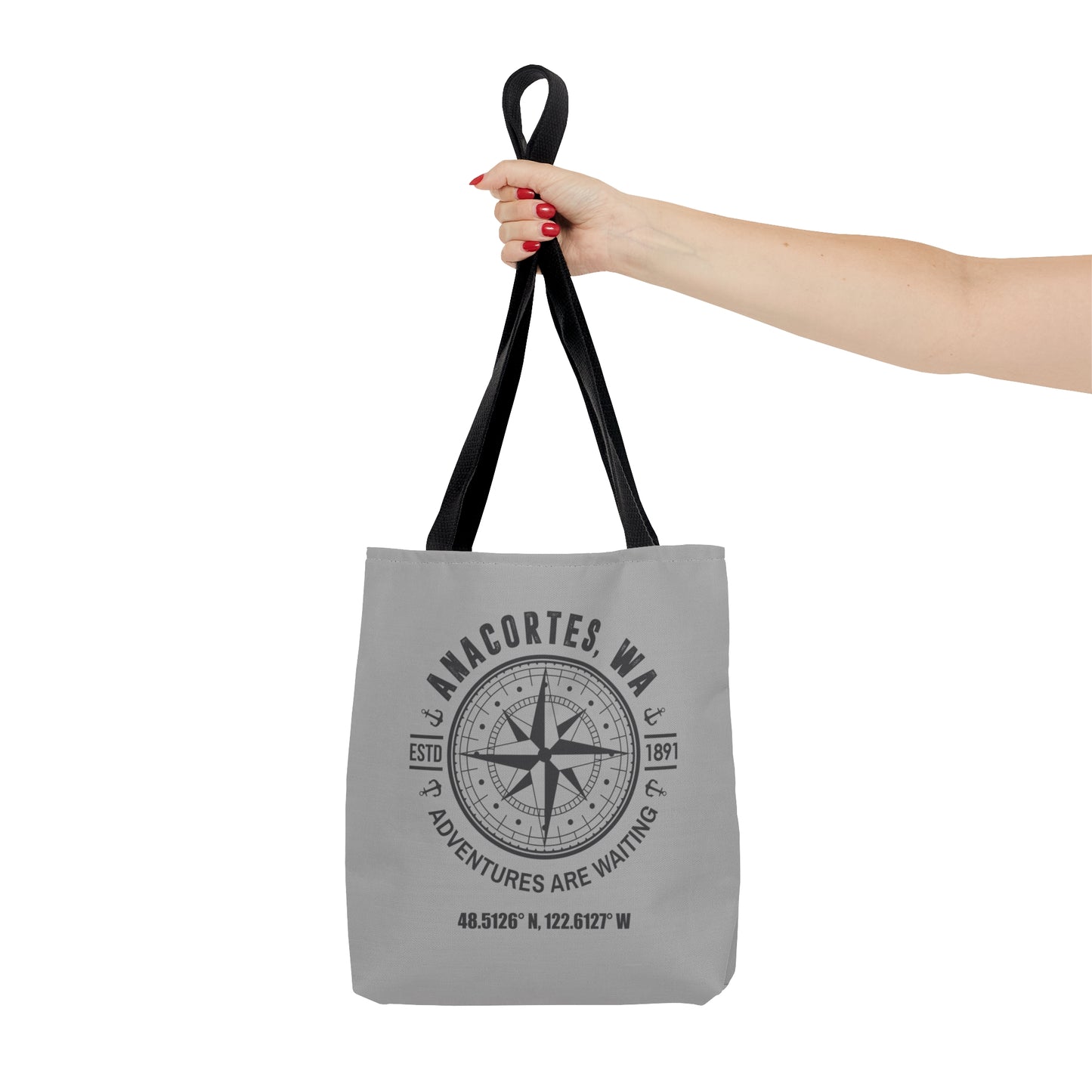 Anacortes Compass Tote Bag