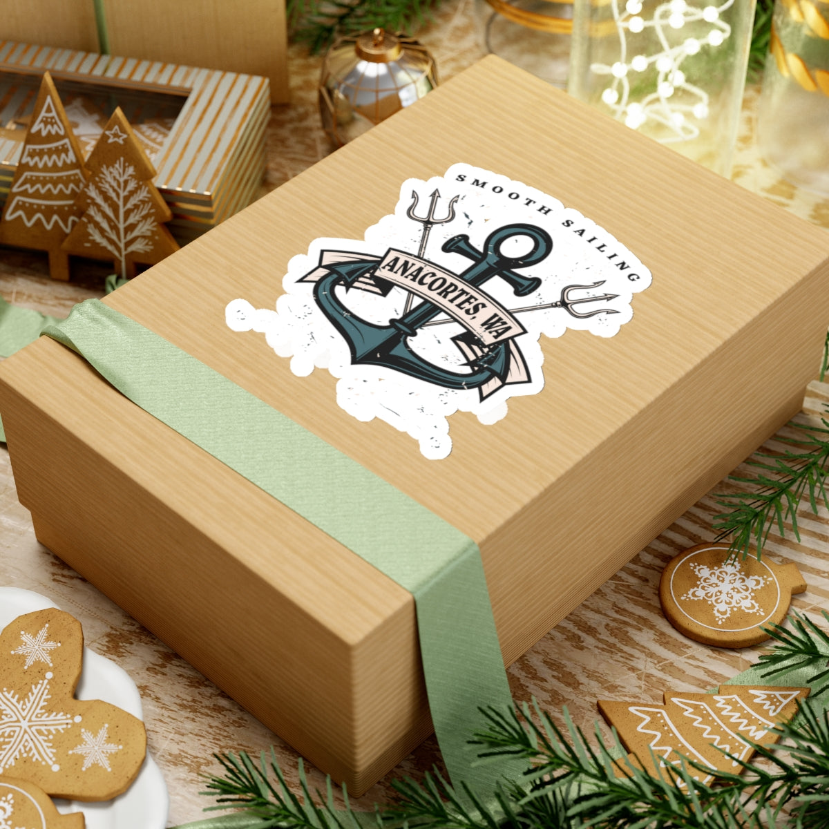 Anacortes - Anchor Sticker