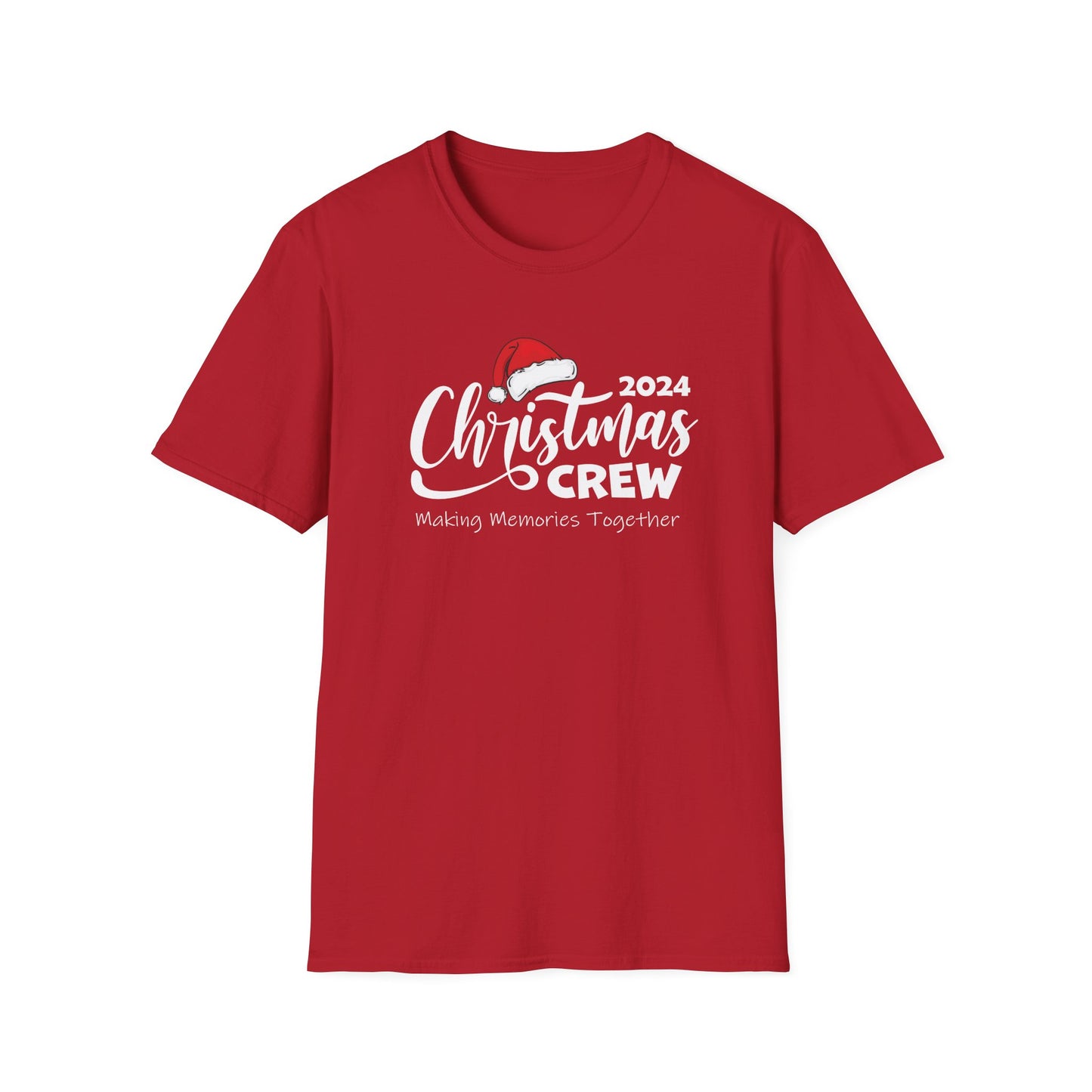 CHRISTMAS CREW 2024 Ornaments Unisex Softstyle T-Shirt