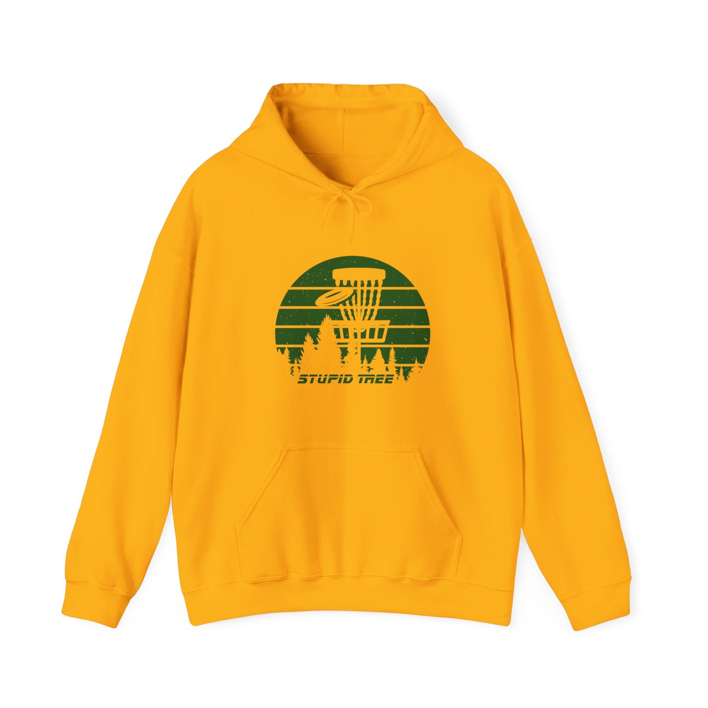 STUPID TREE DISC GOLF Unisex Heavy Blend™ Hooded Sweatshirt
