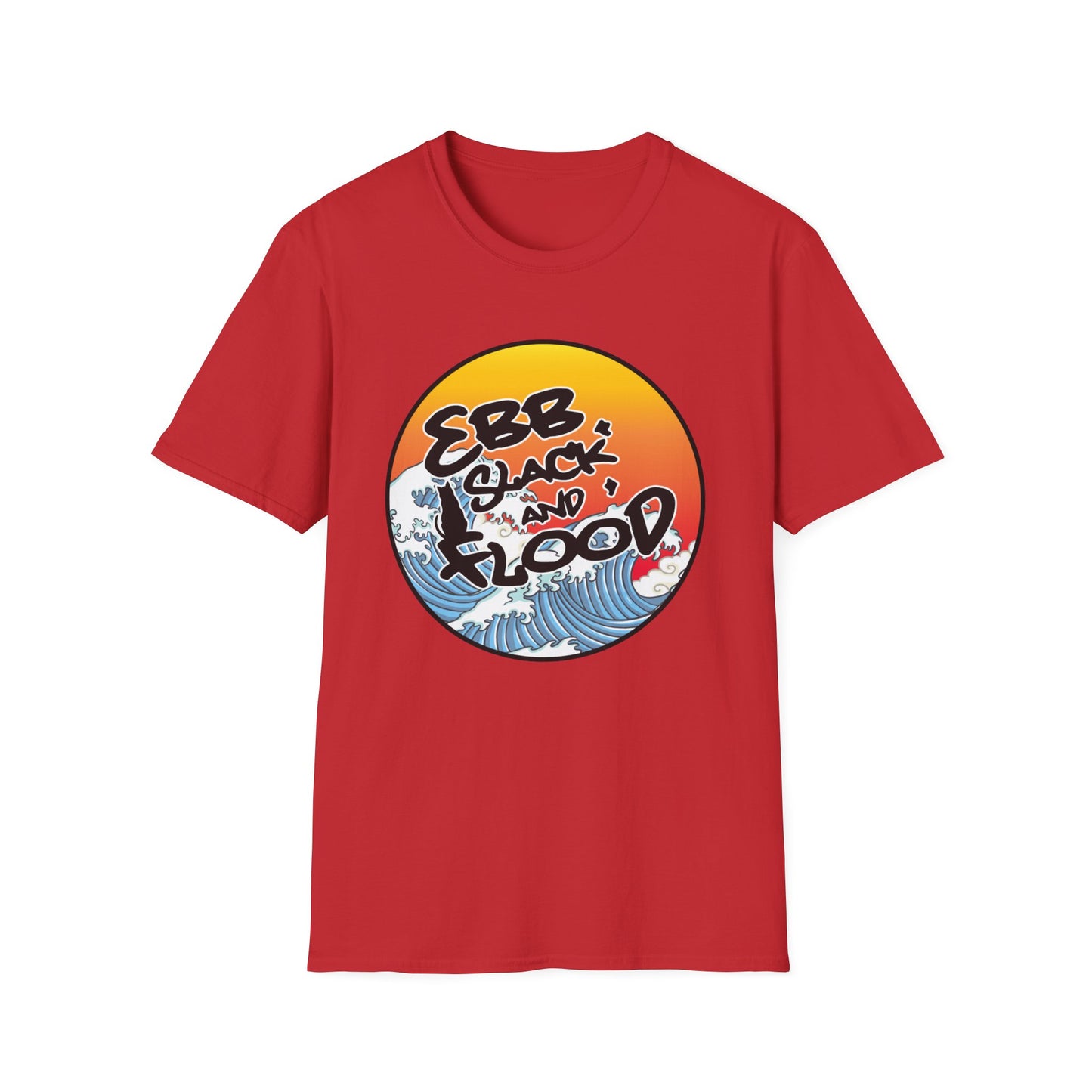 EBB SLACK FLOOD Wave Unisex Softstyle T-Shirt