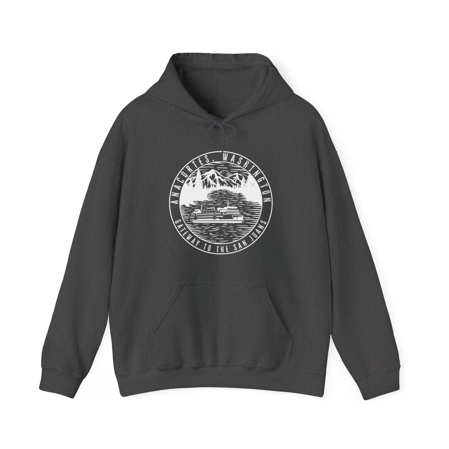 Anacortes Gateway Ferry Unisex Heavy Blend™ Hooded Sweatshirt