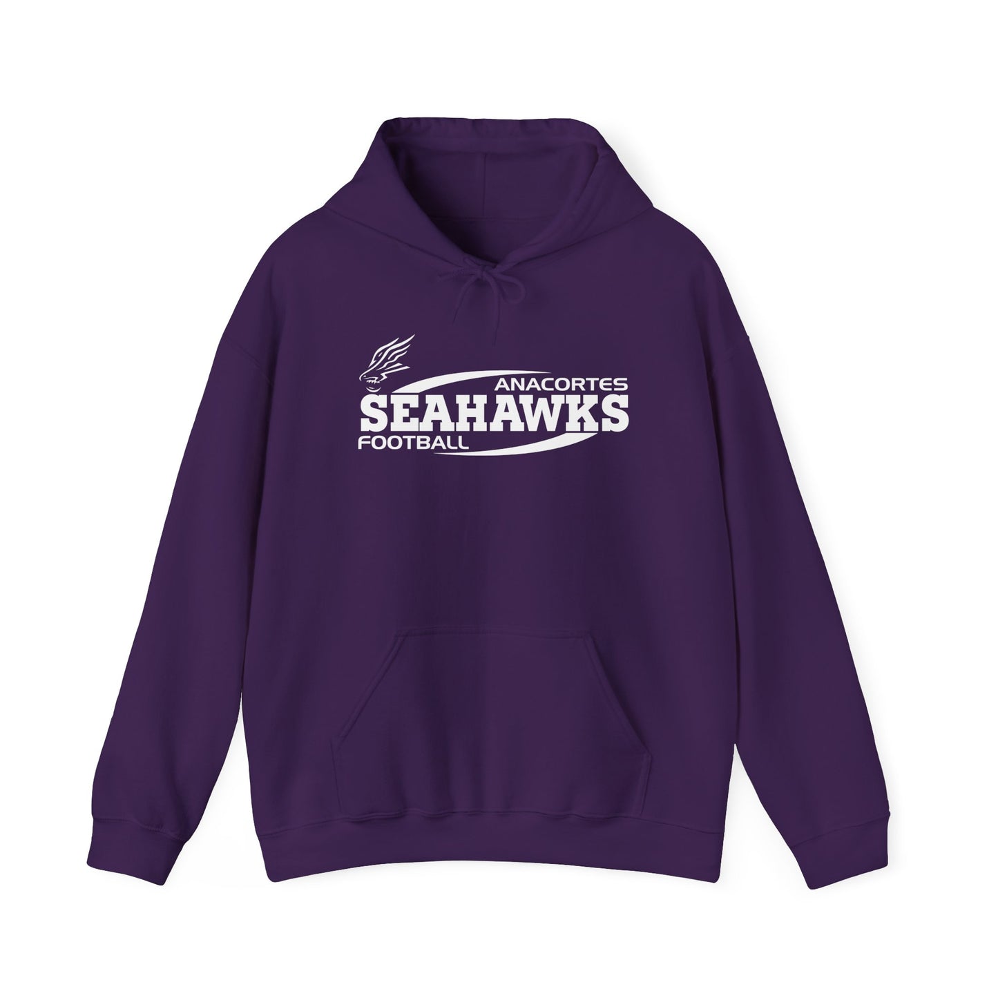 *ADULT FOOTBALL Unisex Heavy Blend™ Hooded Sweatshirt
