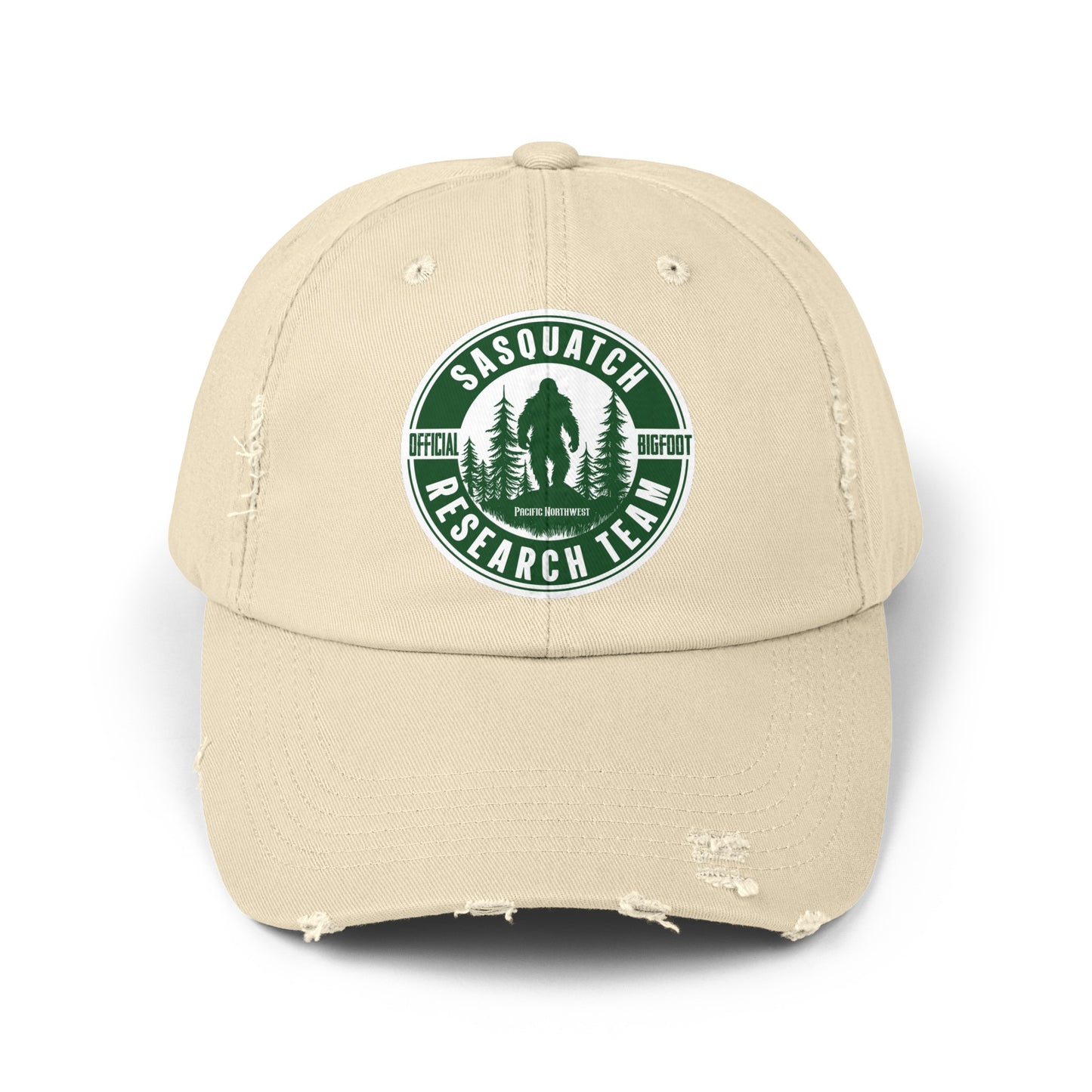 SASQUATCH - PNW Unisex Distressed Cap