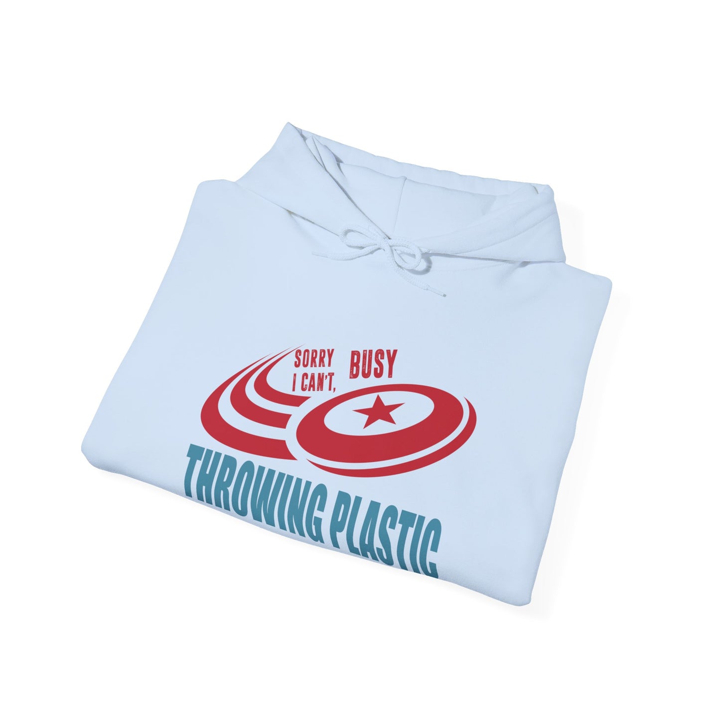 CANT..THROWING PLASTIC Unisex Heavy Blend™ Hooded Sweatshirt