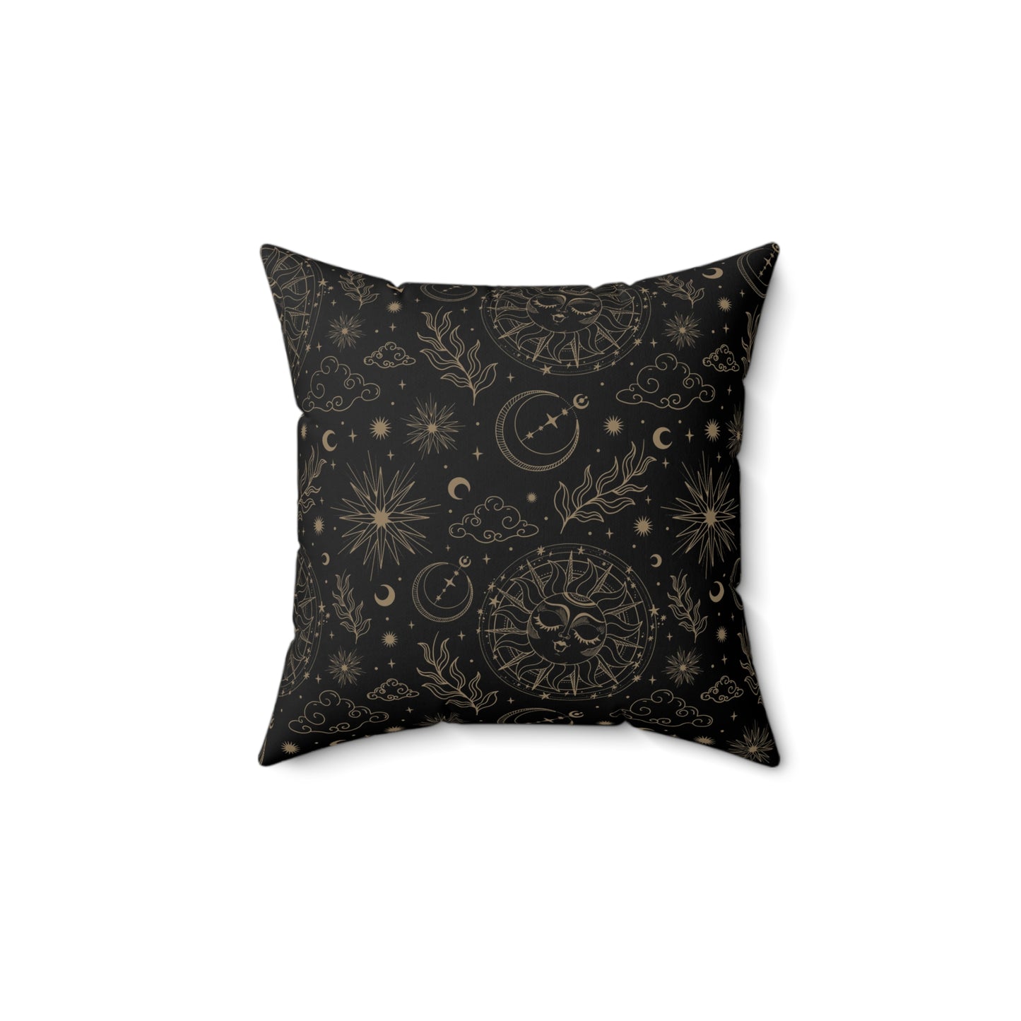 CELESTIAL Faux Suede Square Pillow