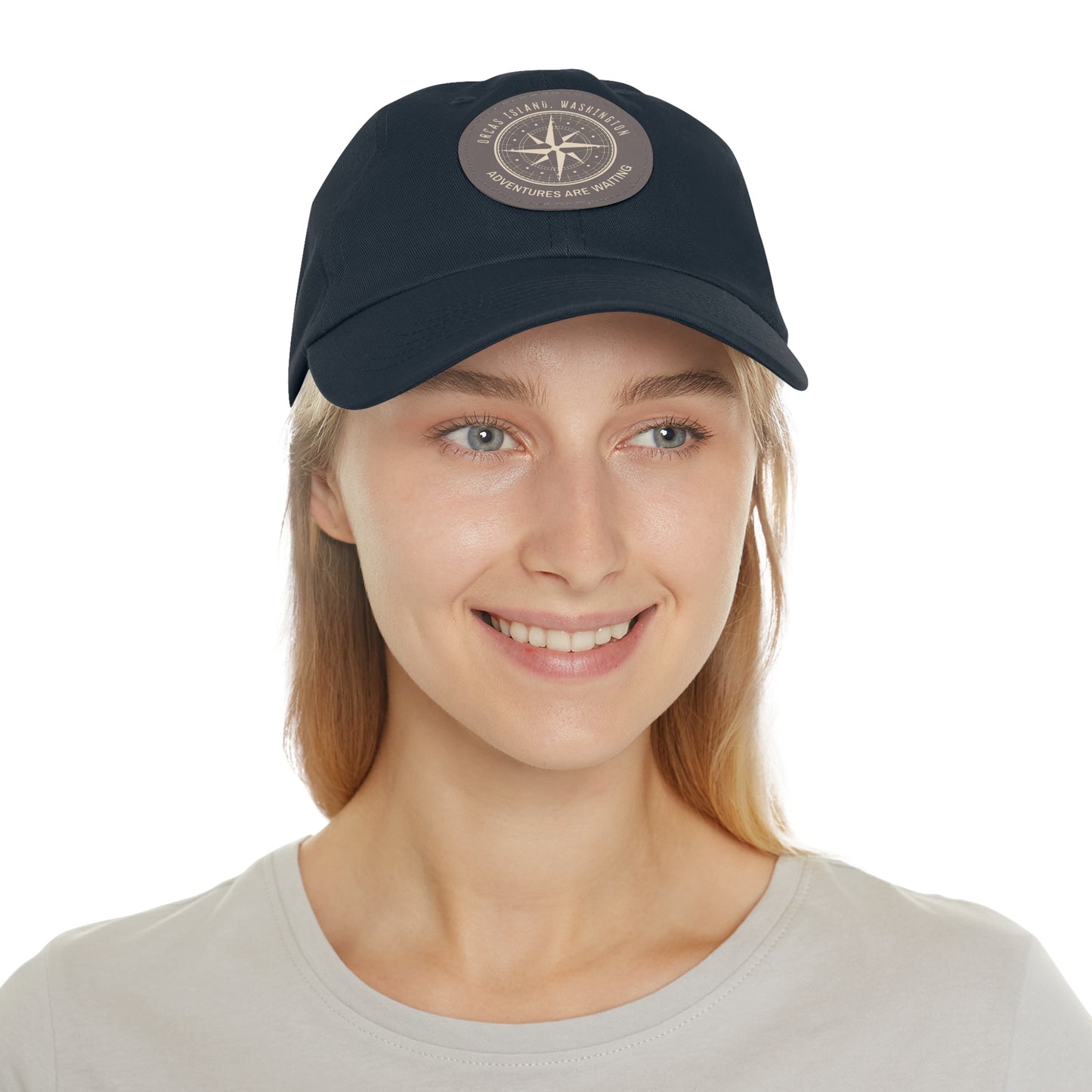 ORCAS COMPASS Hat with Leather Patch (Round)