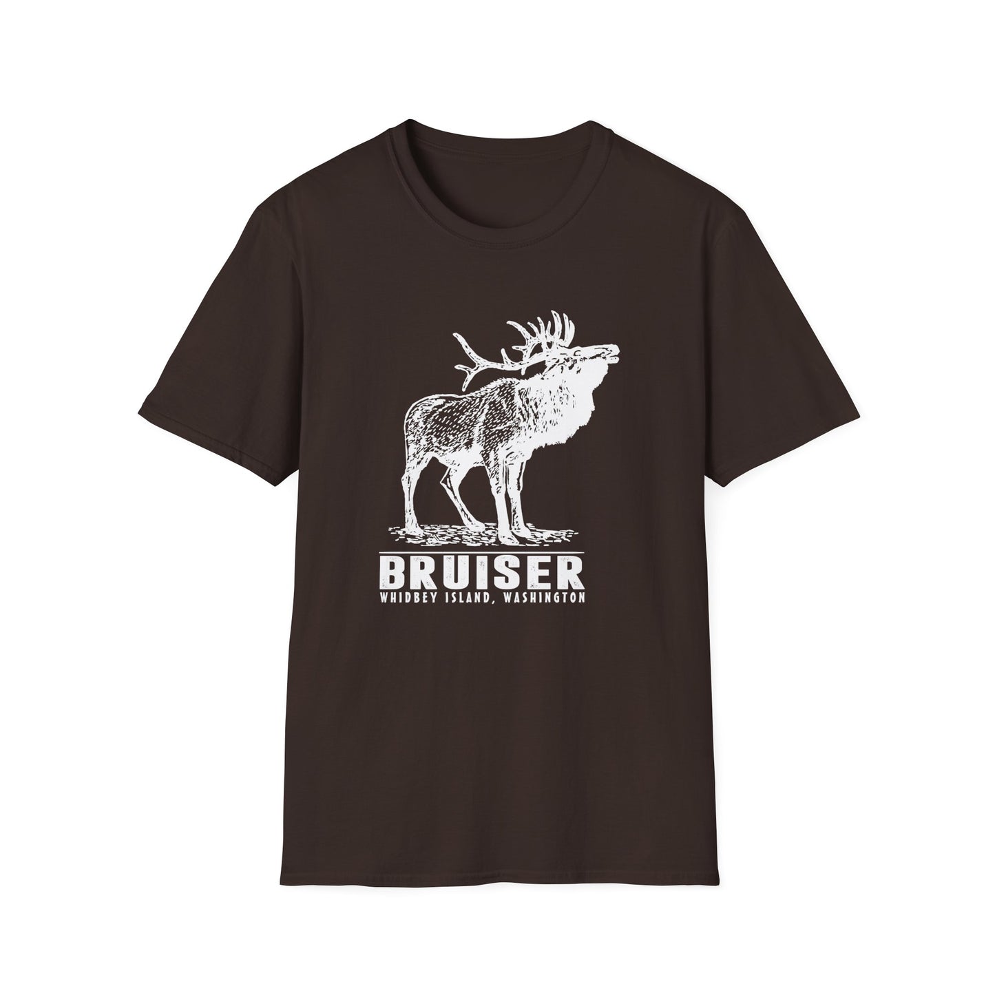 7 Bruiser - Whidbey Island Elk - Unisex Softstyle T-Shirt