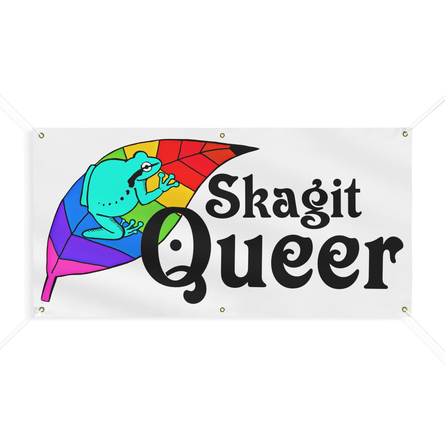 SKAGIT QUEER Matte Banner