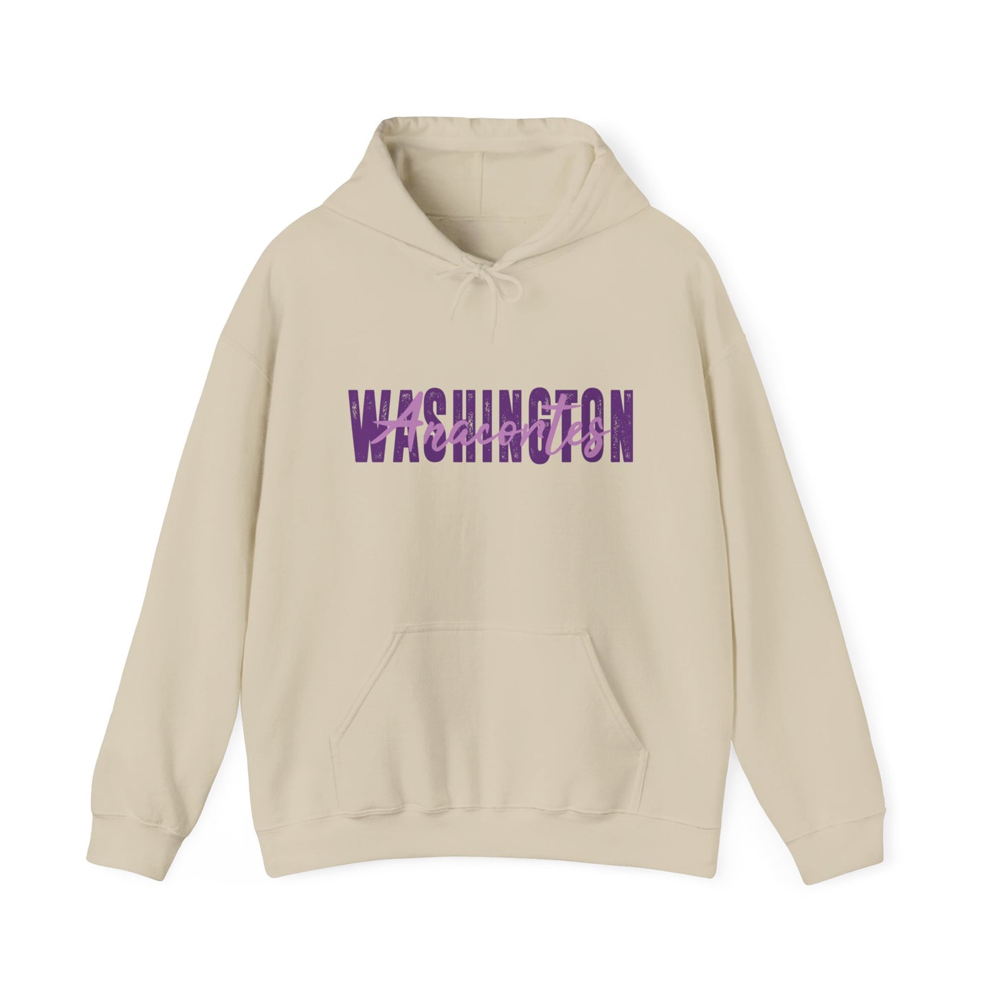ANACORTES WASHINGTON TEXT Unisex Heavy Blend™ Hooded Sweatshirt