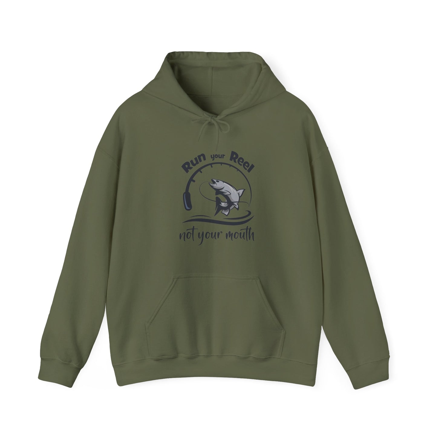 Copy of RUN YOUR REEL - 6 Unisex Heavy Blend™ Hooded Sweatshirt
