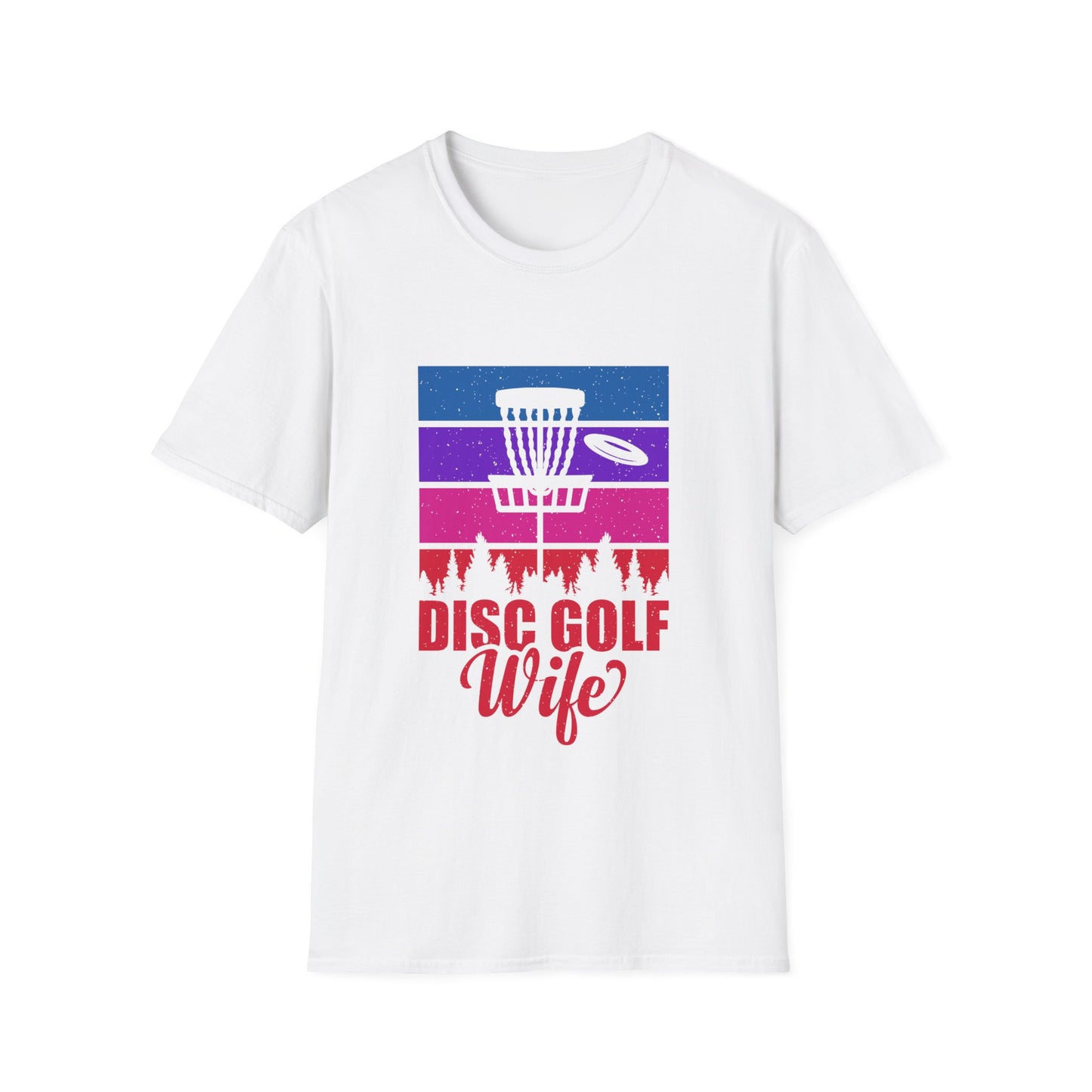 DISC GOLF WIFE Unisex Softstyle T-Shirt