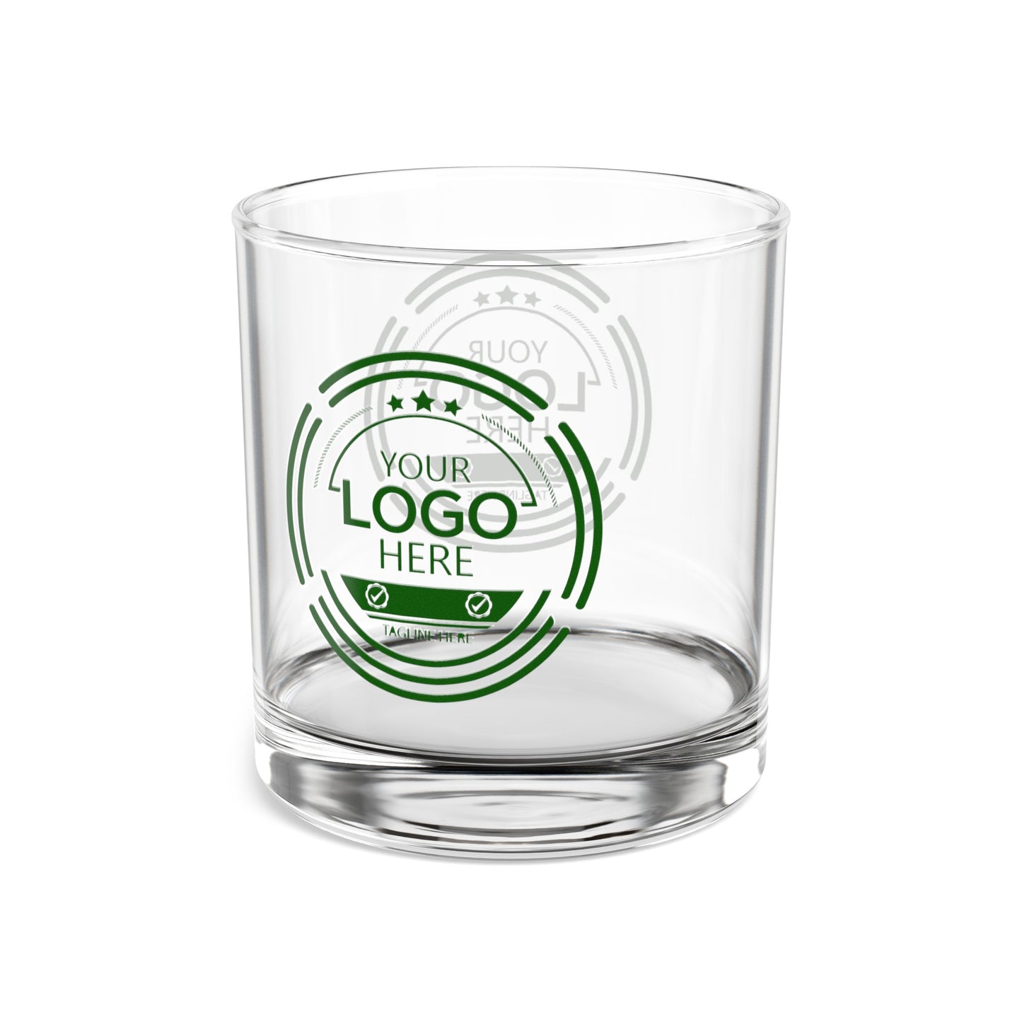 YOUR LOGO HERE ! Rocks Glass, 10oz