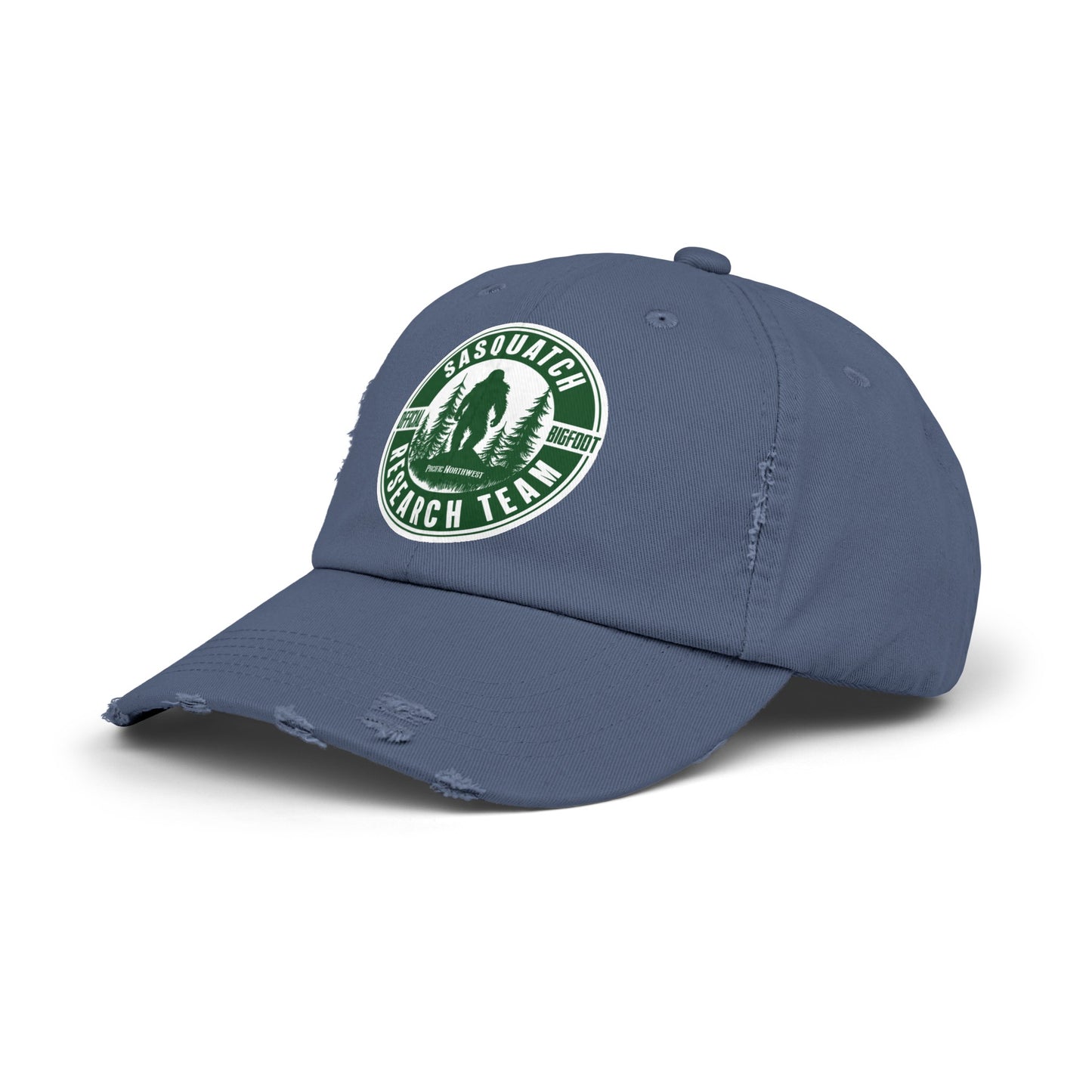 SASQUATCH - PNW Unisex Distressed Cap