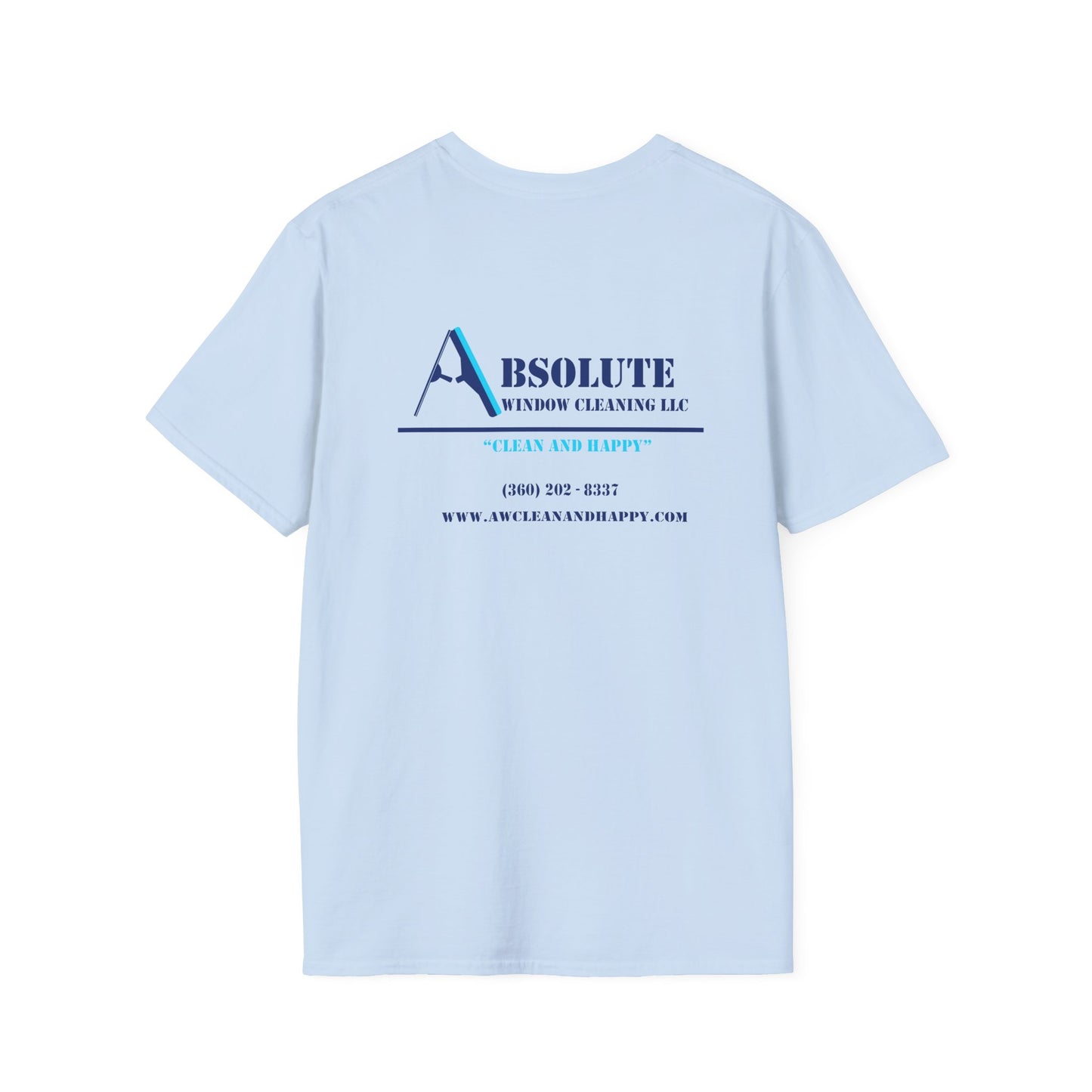 ABSOLUTE WINDOW - Blue Unisex Softstyle T-Shirt