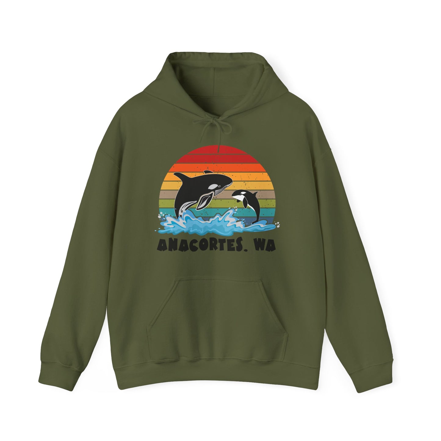ORCAS ANACORTES Unisex Heavy Blend™ Hooded Sweatshirt