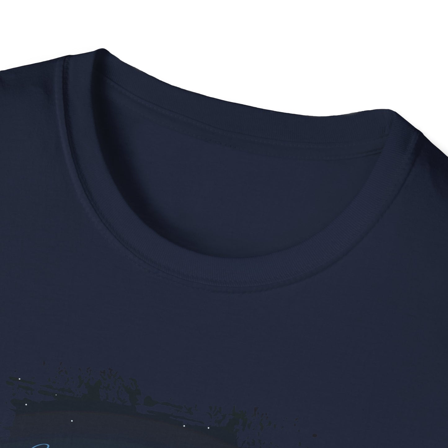 Whidbey Island Moon Night Unisex Softstyle T-Shirt