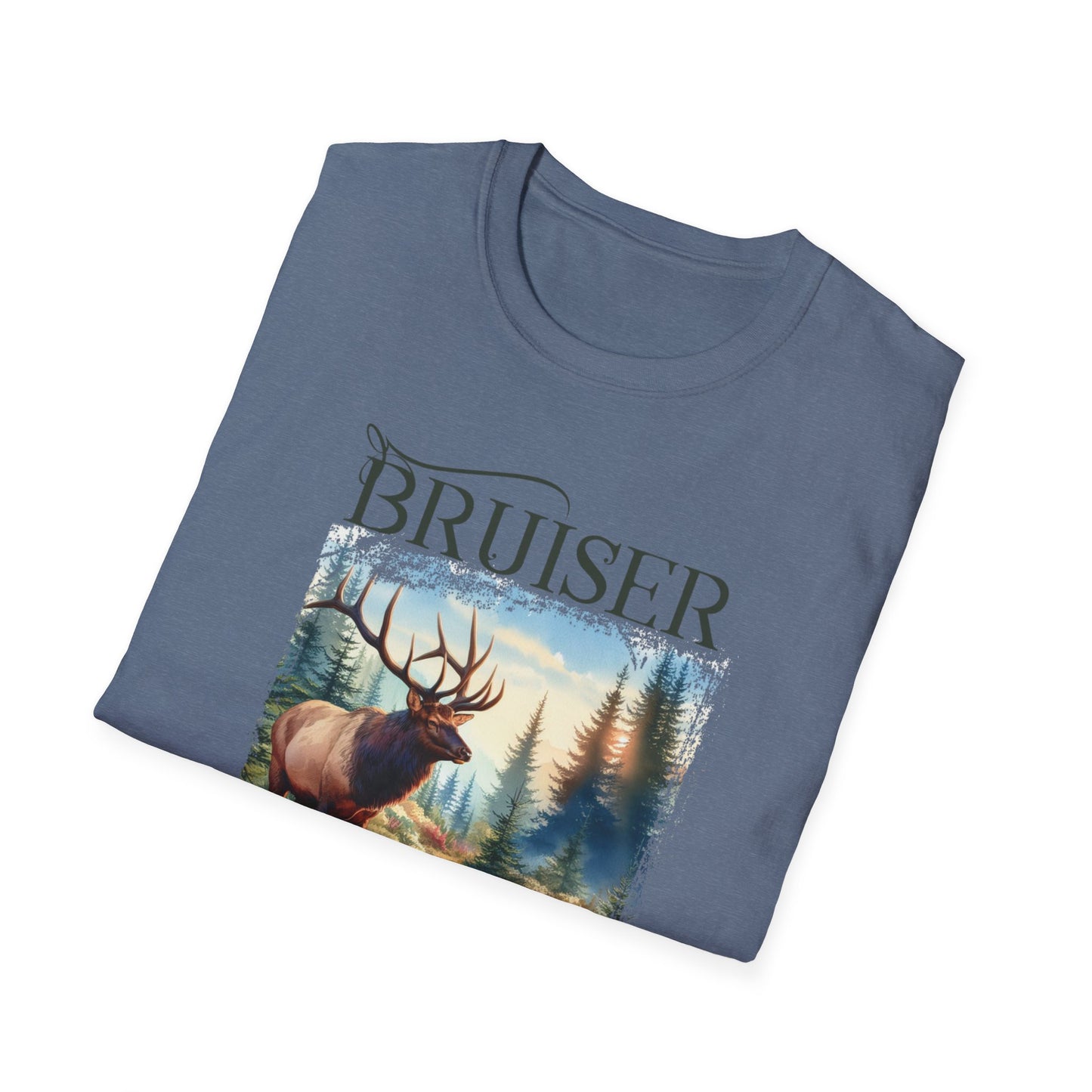 3 Bruiser - Whidbey Island Elk - Unisex Softstyle T-Shirt