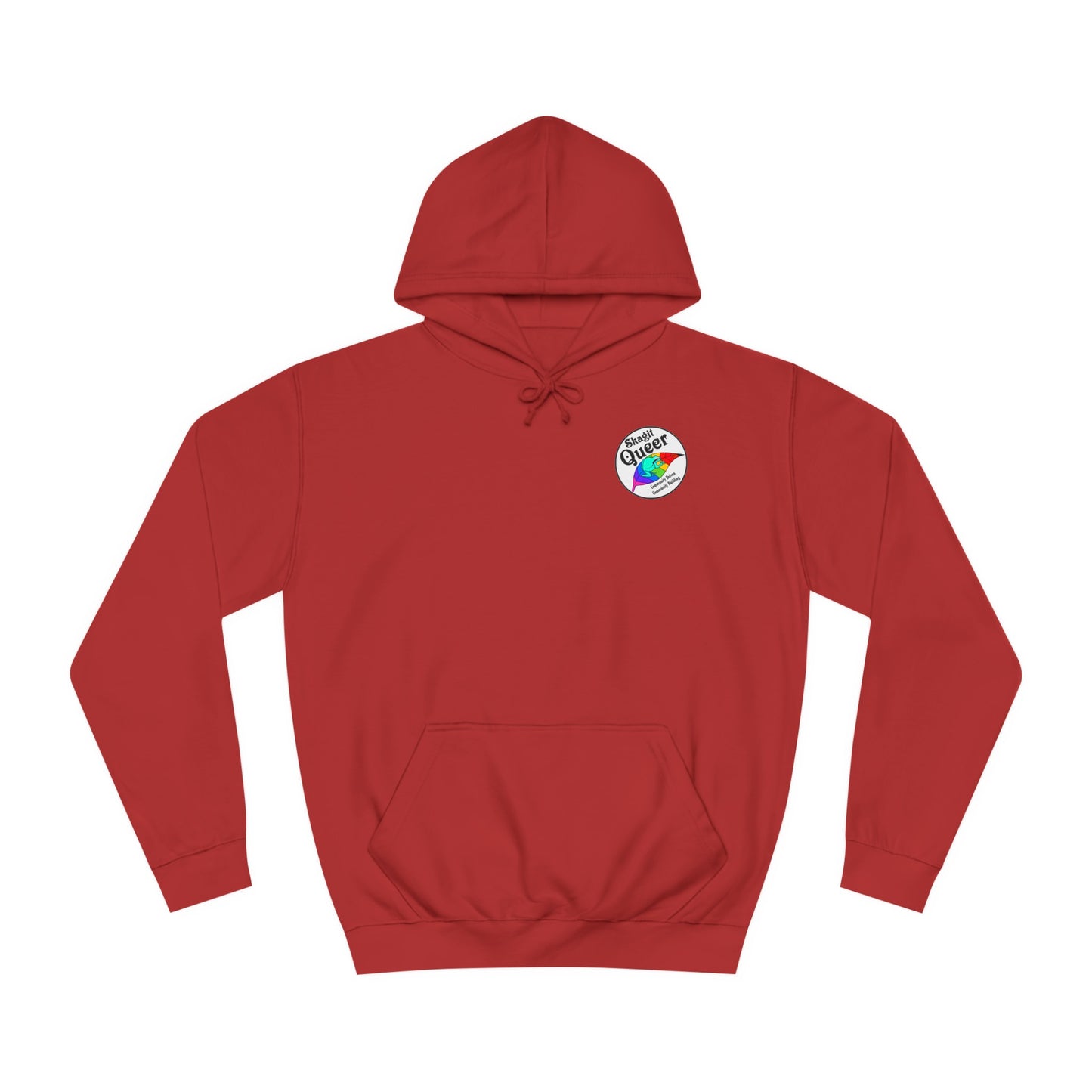 2 SKAGIT QUEER Unisex College Hoodie