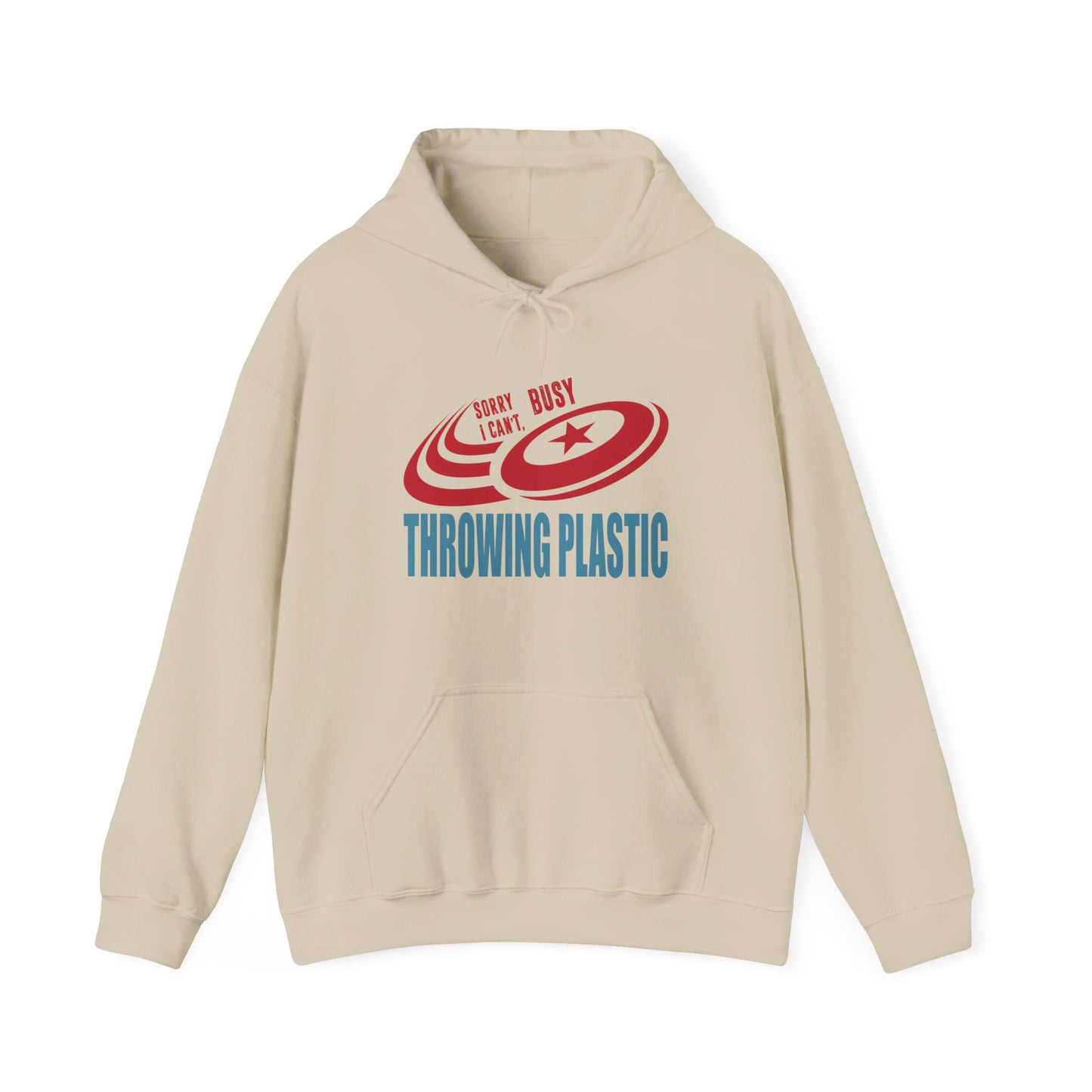 CANT..THROWING PLASTIC Unisex Heavy Blend™ Hooded Sweatshirt