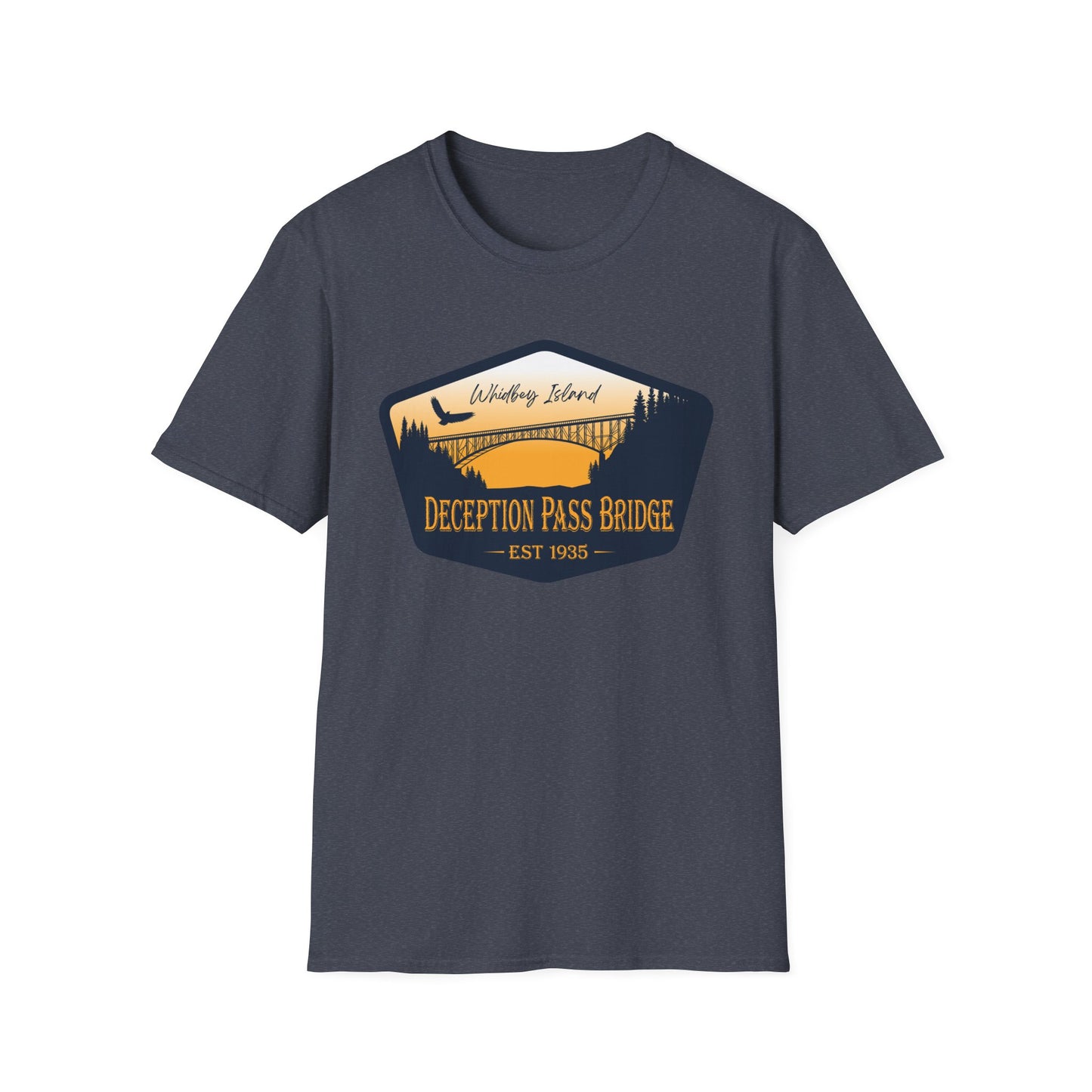 DECEPTION PASS BRIDGE, EST Unisex Softstyle T-Shirt