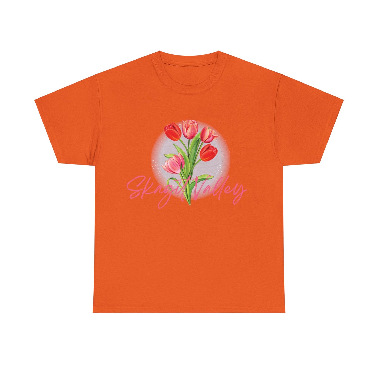 SKAGIT VALLEY - SOFT TULIPS - Unisex Heavy Cotton Tee