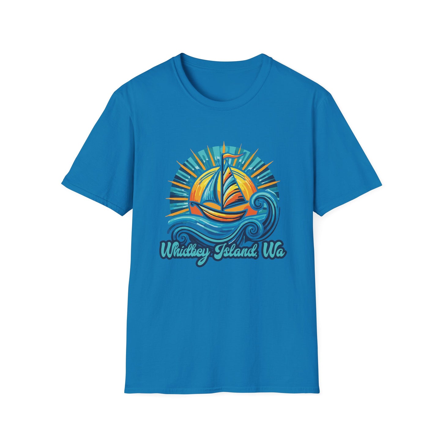 WHIDBEY ISLAND WA Celebrate Unisex Softstyle T-Shirt