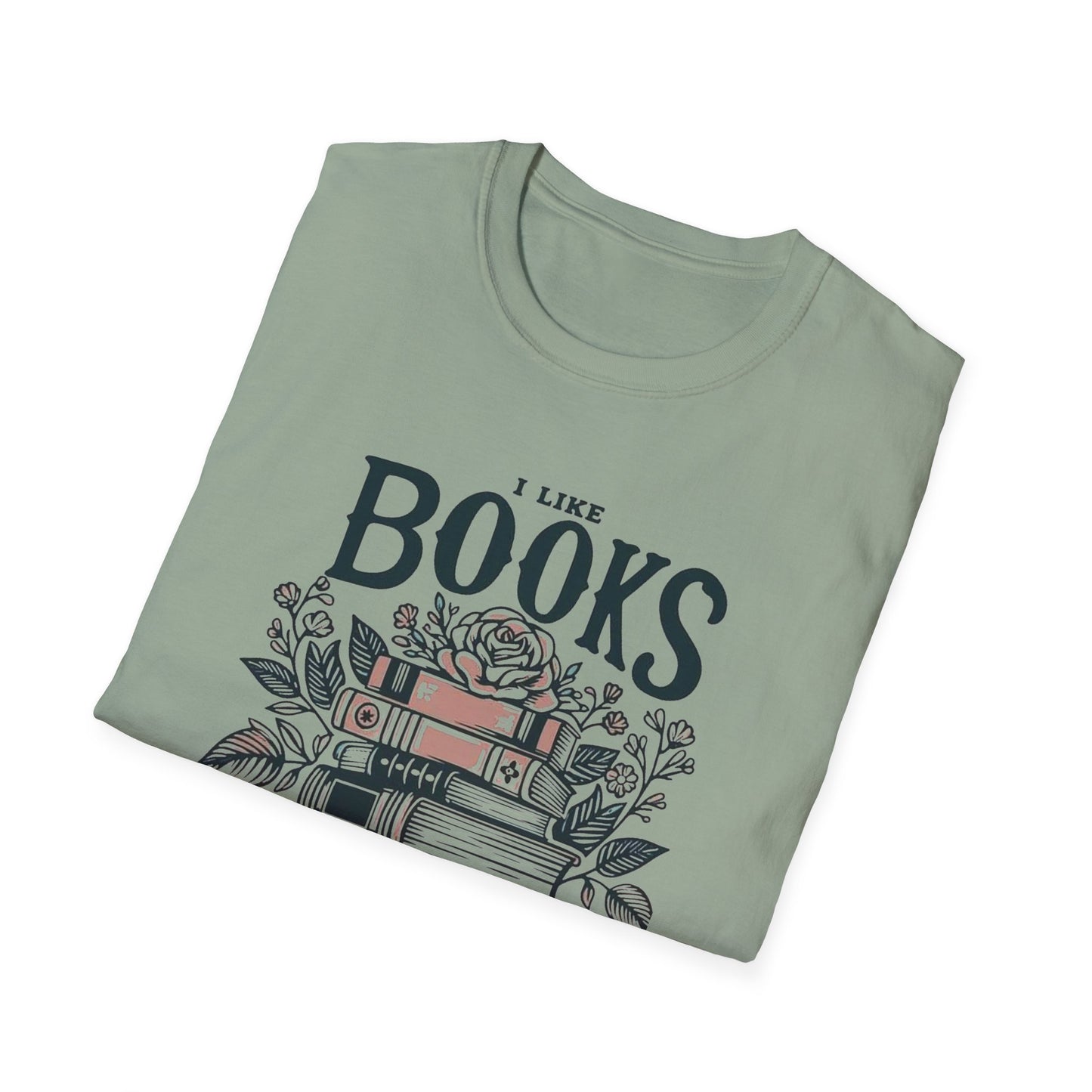 I LIKE BOOKS ... Unisex Softstyle T-Shirt
