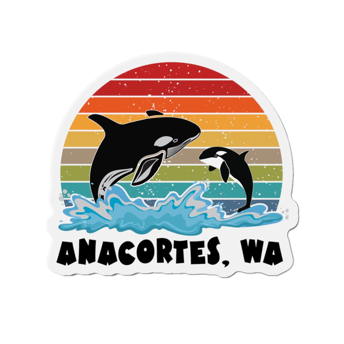 ORCAS ANACORTES Magnets