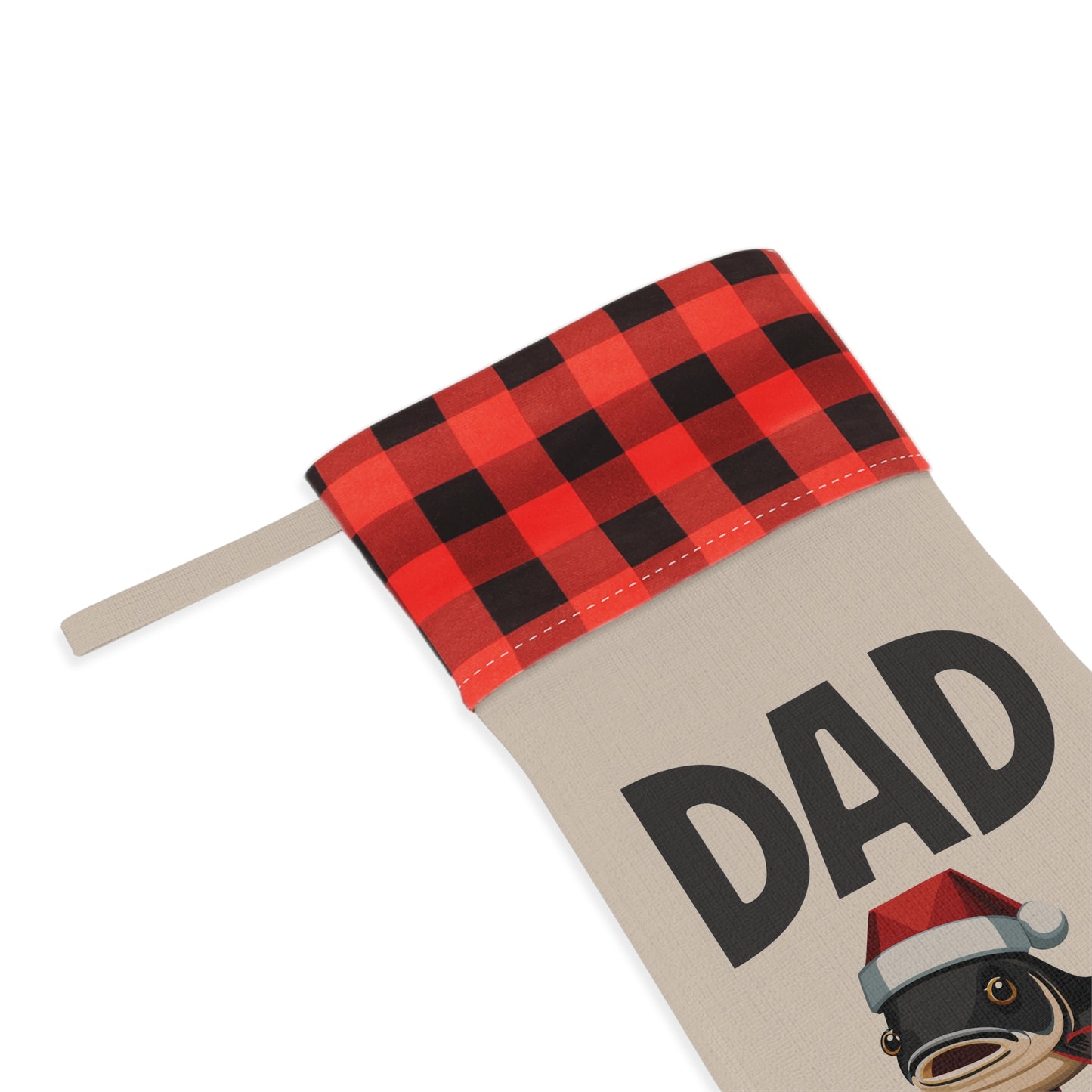 DAD FISH Christmas Stocking