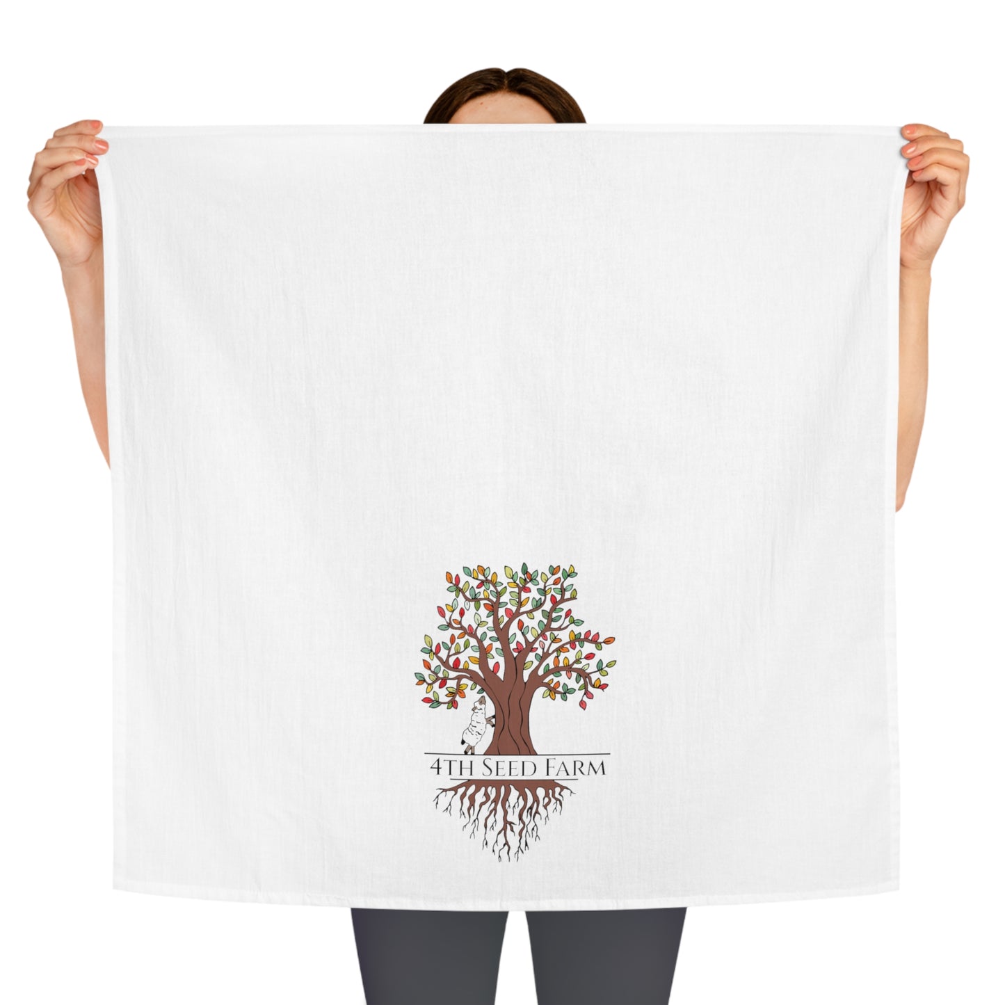 4TH SEED FARM Tea Towel