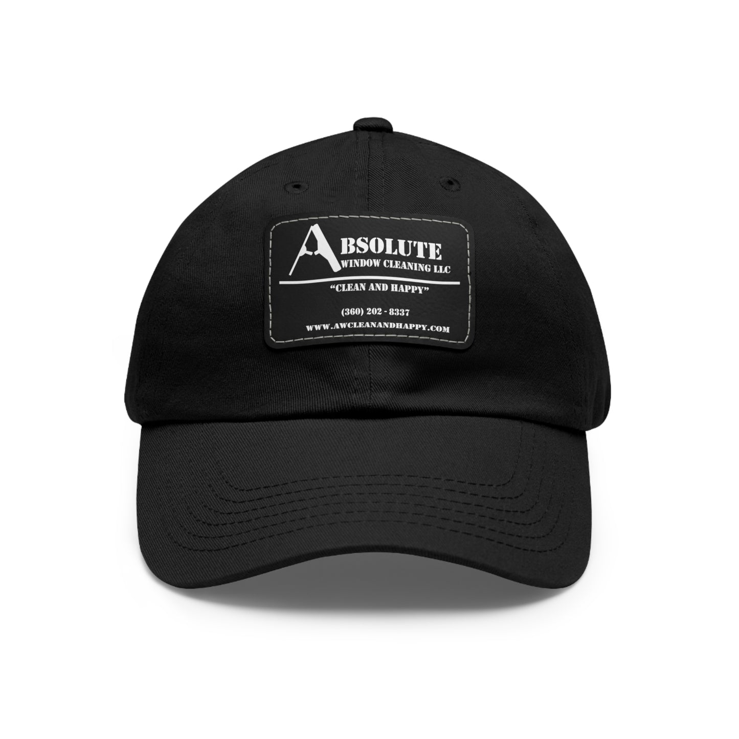 ABSOLUTE WINDOW Hat with Leather Patch