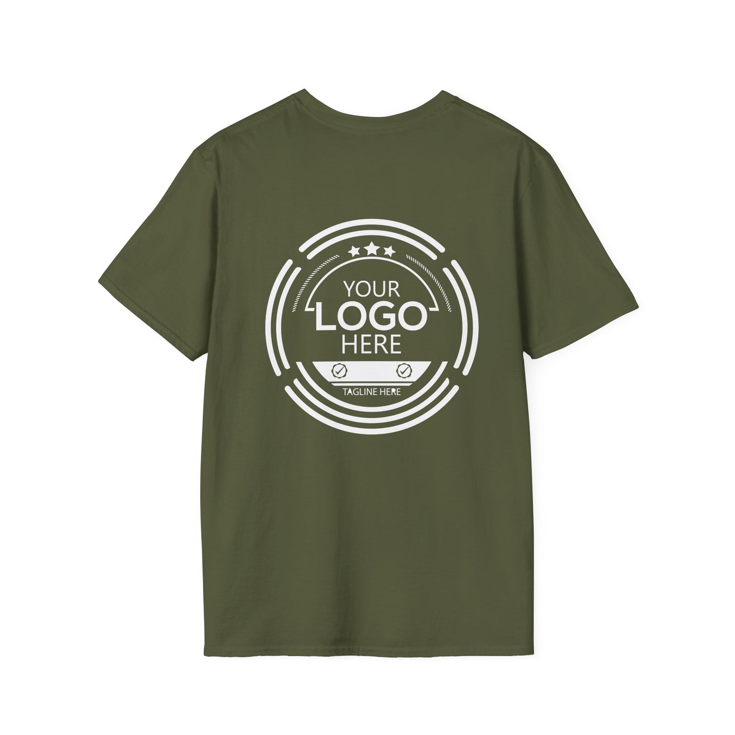 SAMPLE - Military Colors - Unisex Softstyle T-Shirt