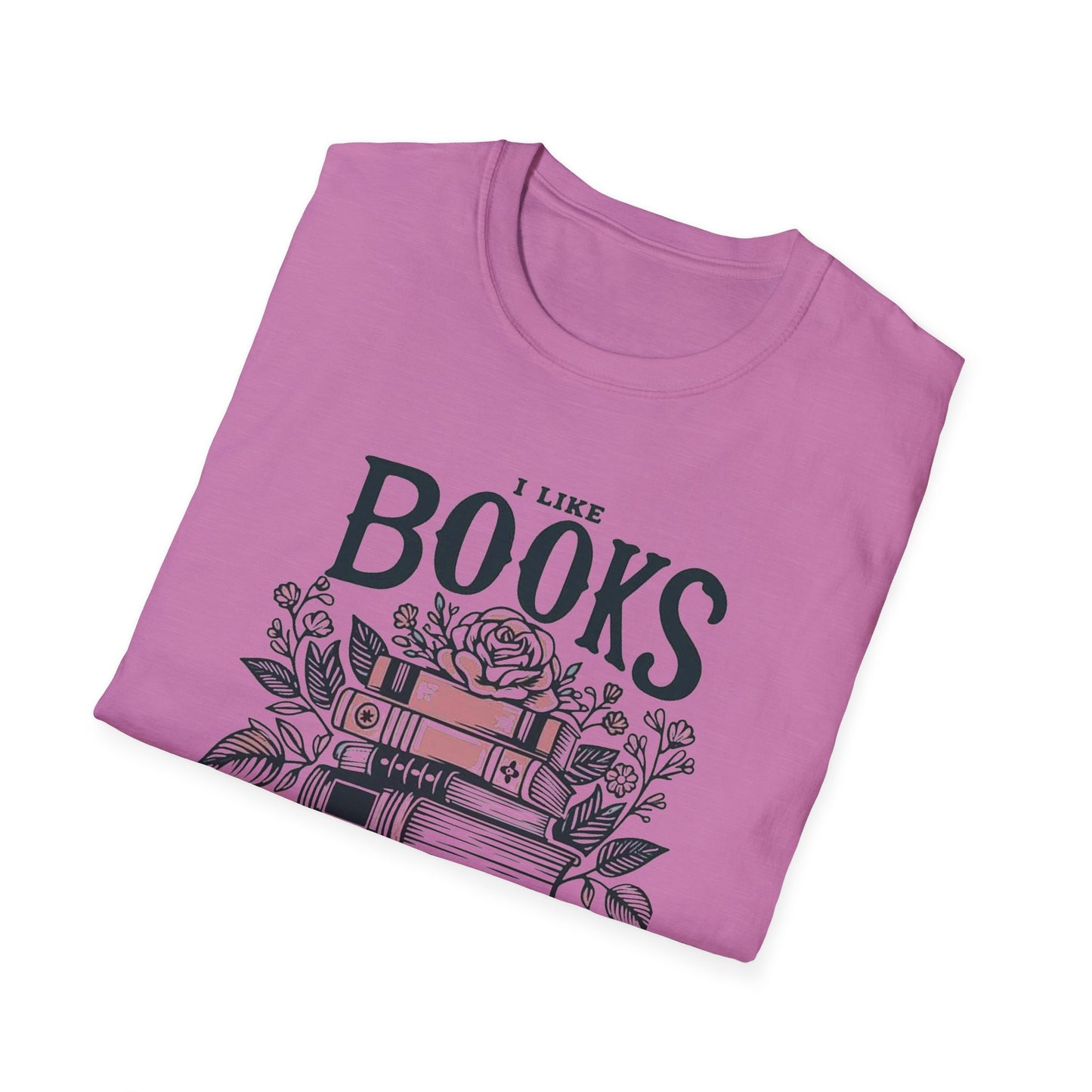 I LIKE BOOKS ... Unisex Softstyle T-Shirt