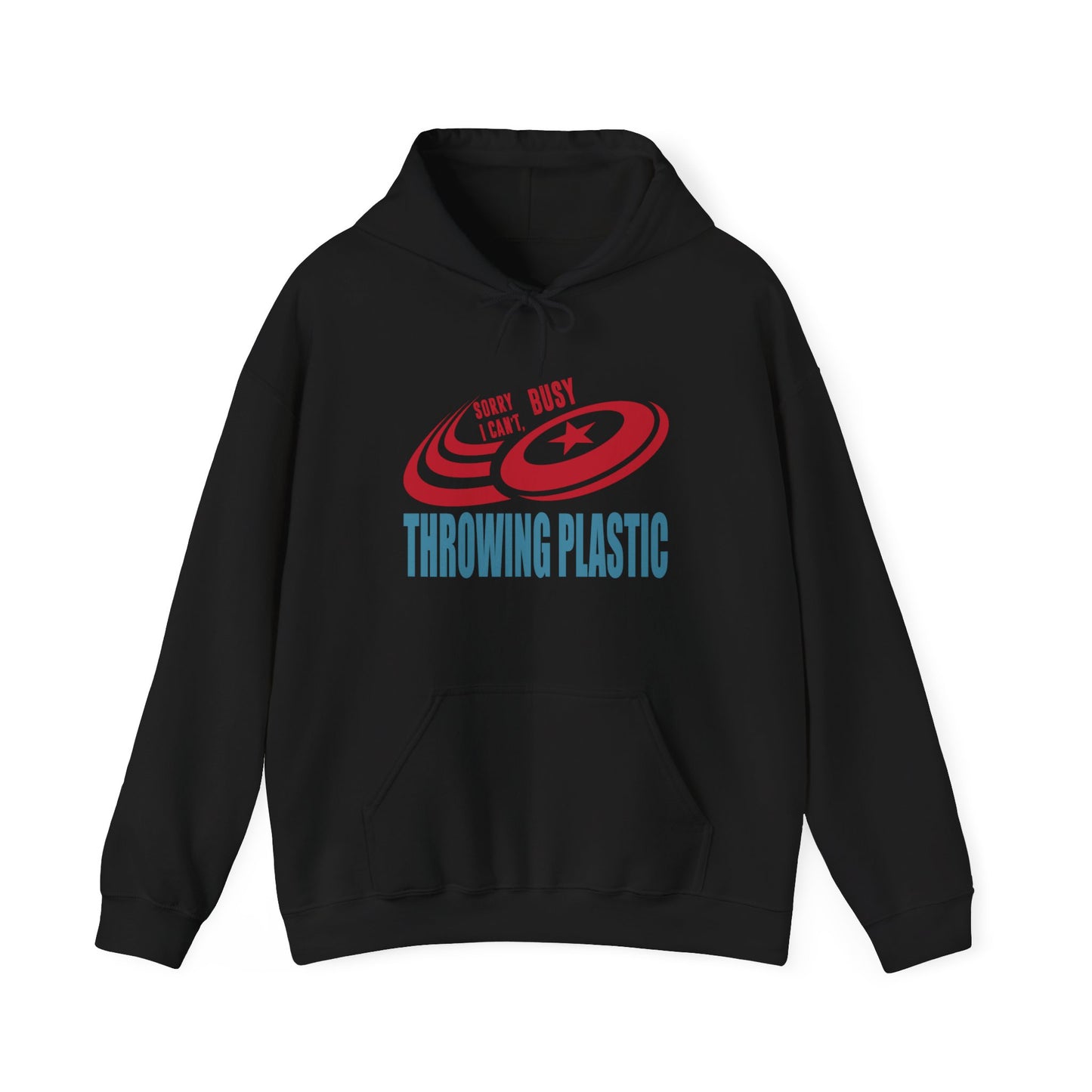 CANT..THROWING PLASTIC Unisex Heavy Blend™ Hooded Sweatshirt