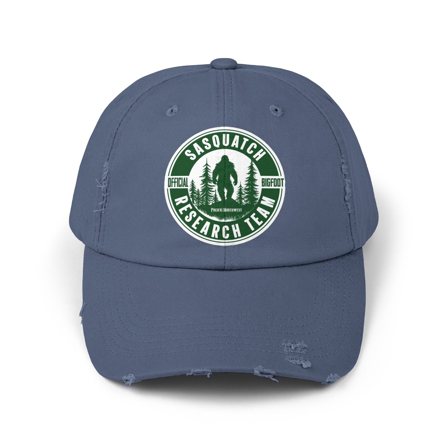 SASQUATCH - PNW Unisex Distressed Cap