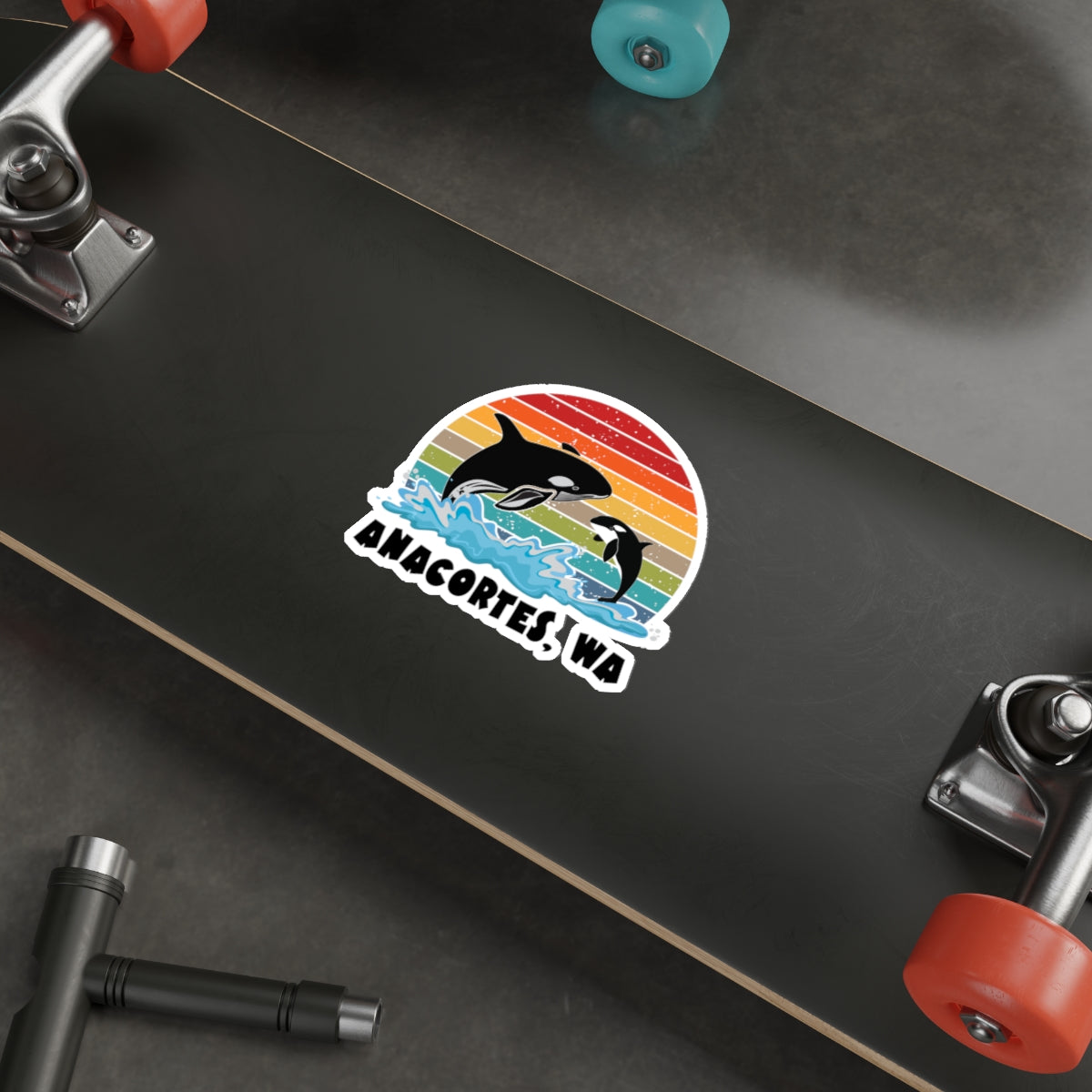 ORCAS ANACORTES Sticker