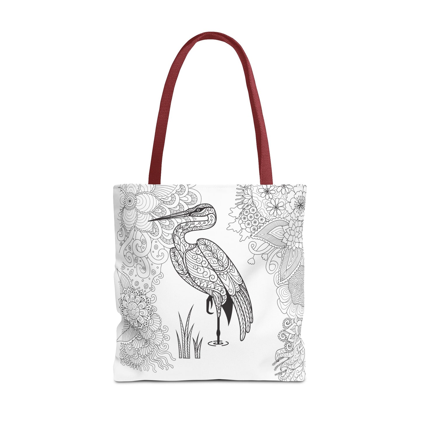 COLOR ME HERON Tote Bag