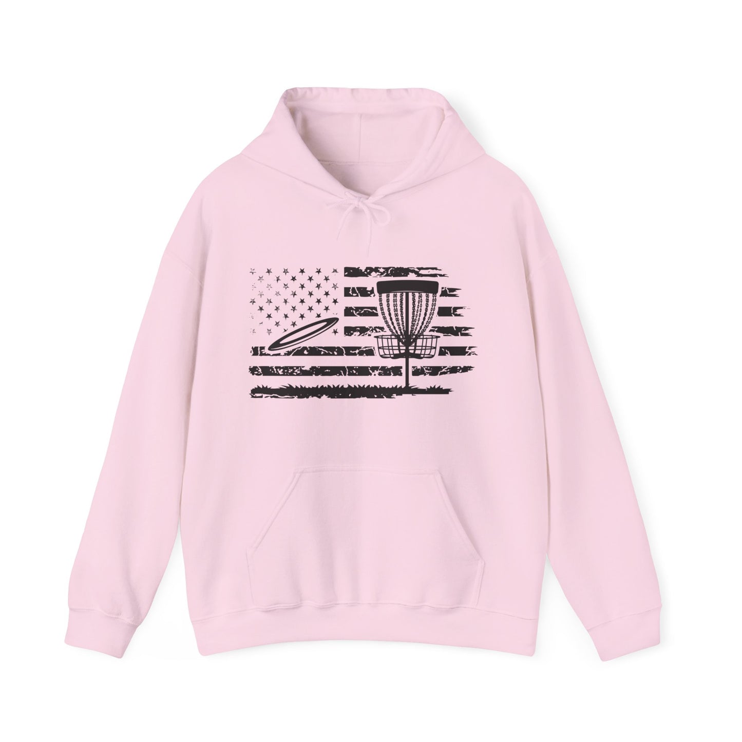 FLAG USA - DISC GOLF Unisex Heavy Blend™ Hooded Sweatshirt