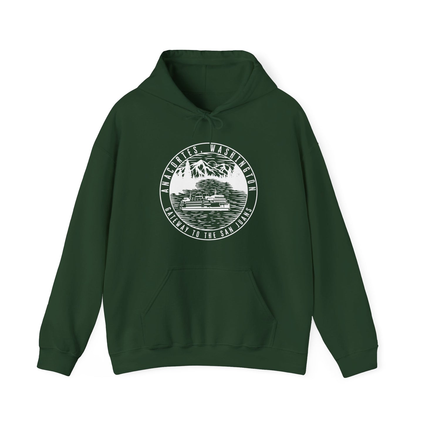 Anacortes Gateway Ferry Unisex Heavy Blend™ Hooded Sweatshirt