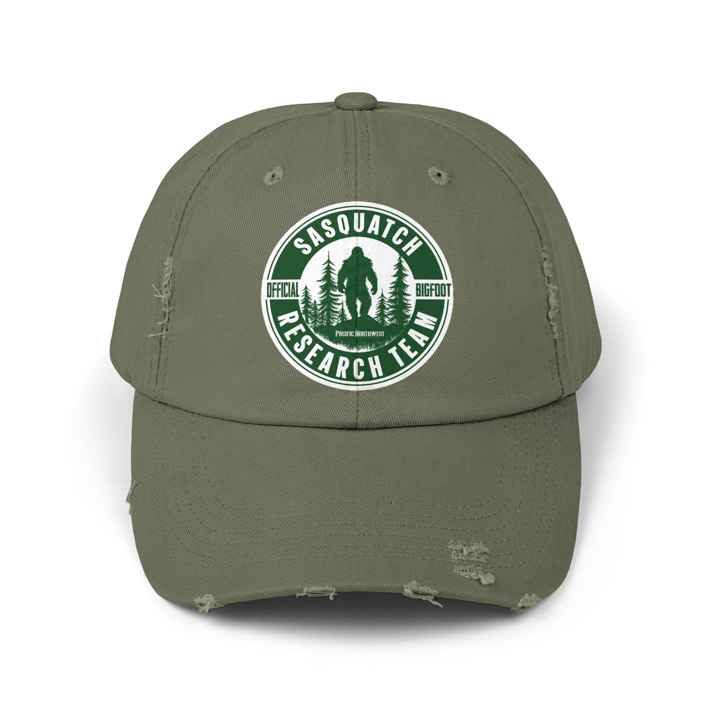 SASQUATCH - PNW Unisex Distressed Cap