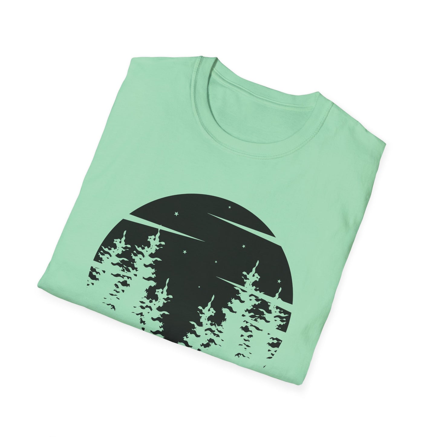Whidbey Island Moonlight Unisex Softstyle T-Shirt