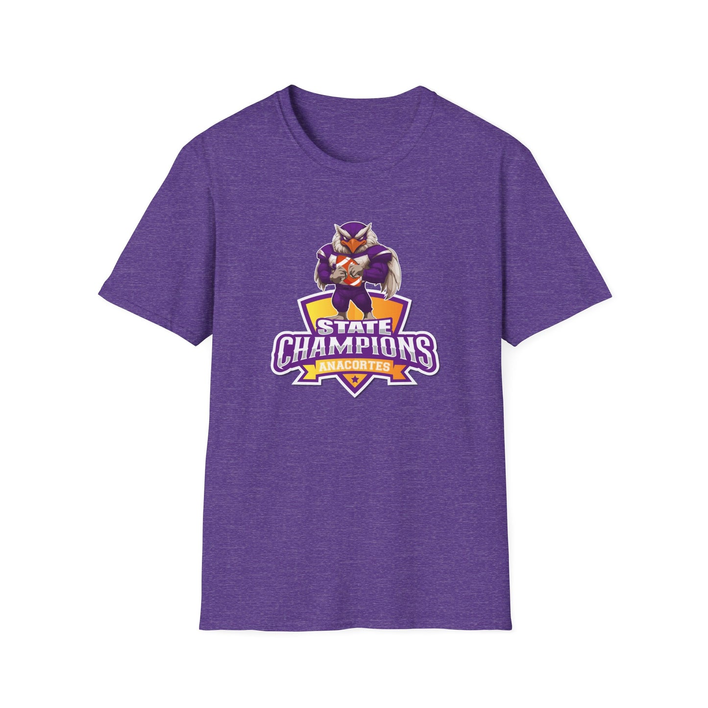 ANACORTES SEAHAWKS STATE CHAMP Unisex Softstyle T-Shirt