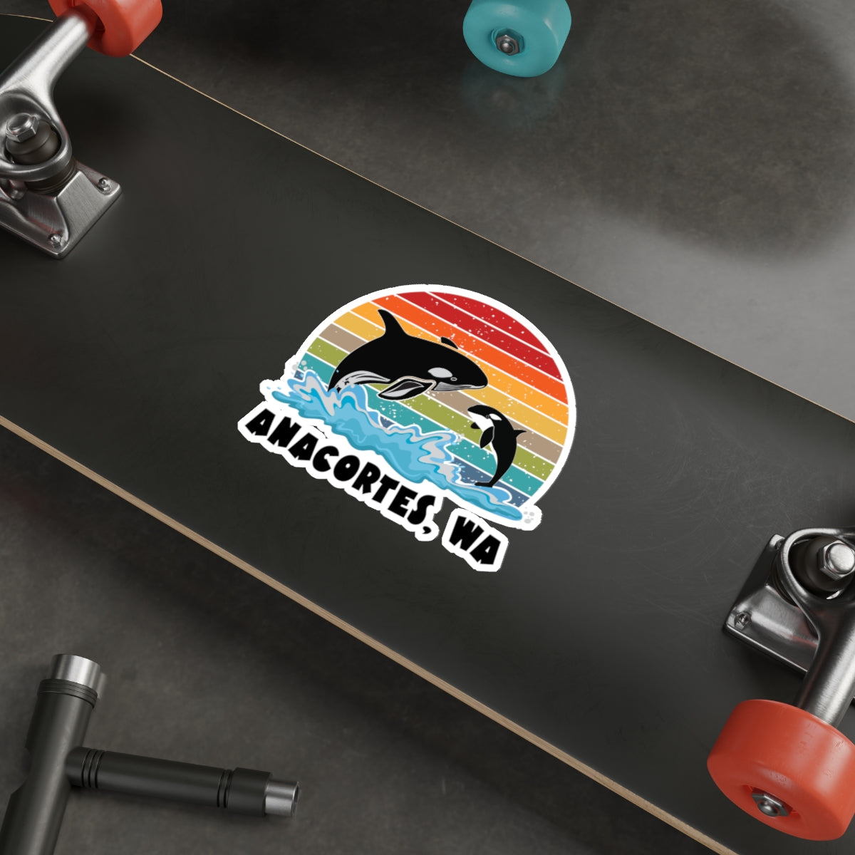 ORCAS ANACORTES Sticker