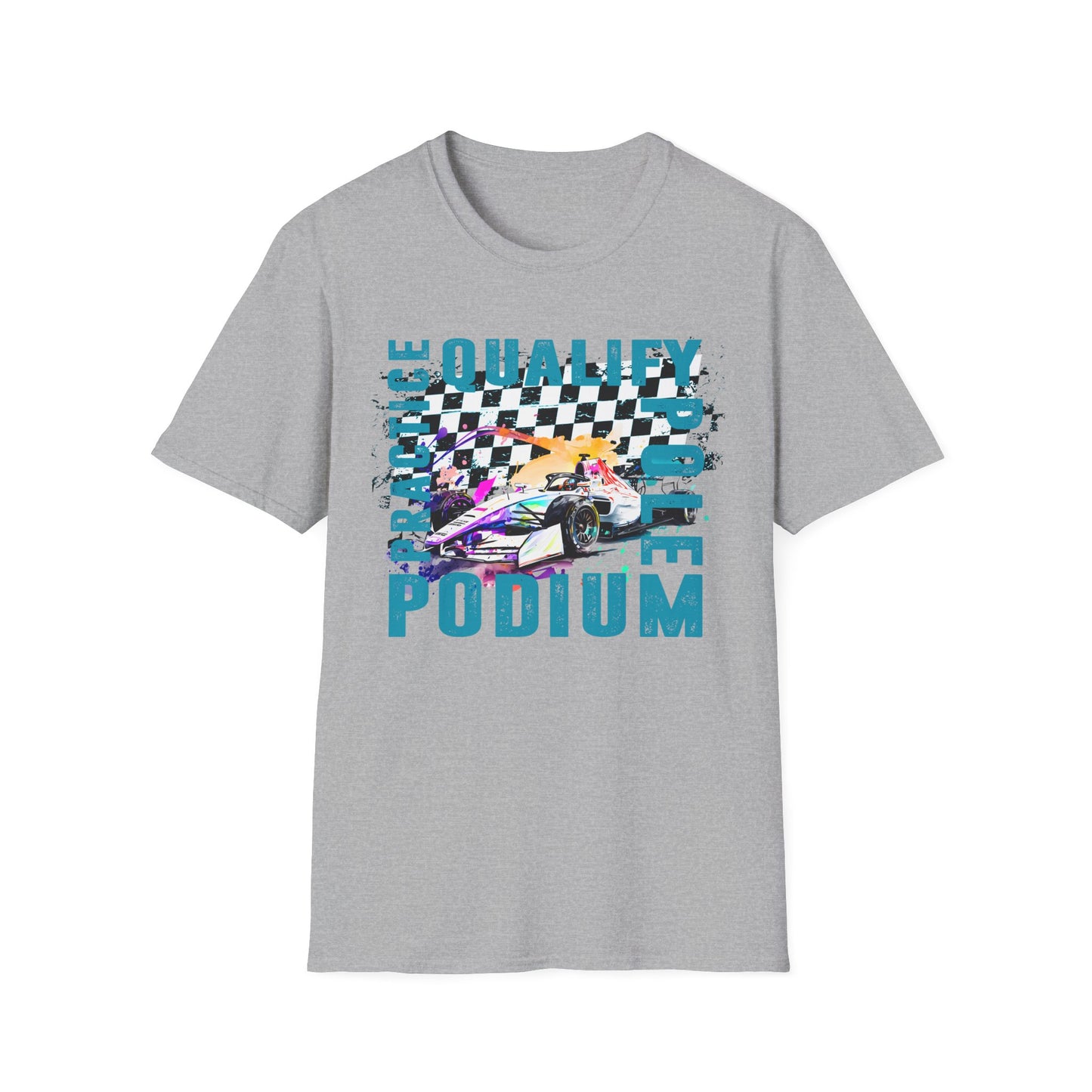 RACE DAY F1 Unisex Softstyle T-Shirt