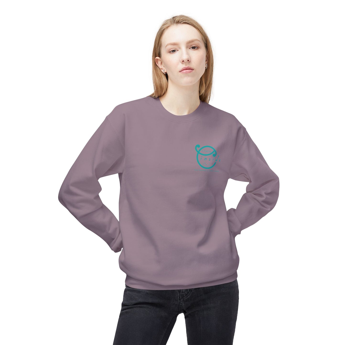 IO FITNESS Unisex Midweight Softstyle Fleece Crewneck Sweatshirt